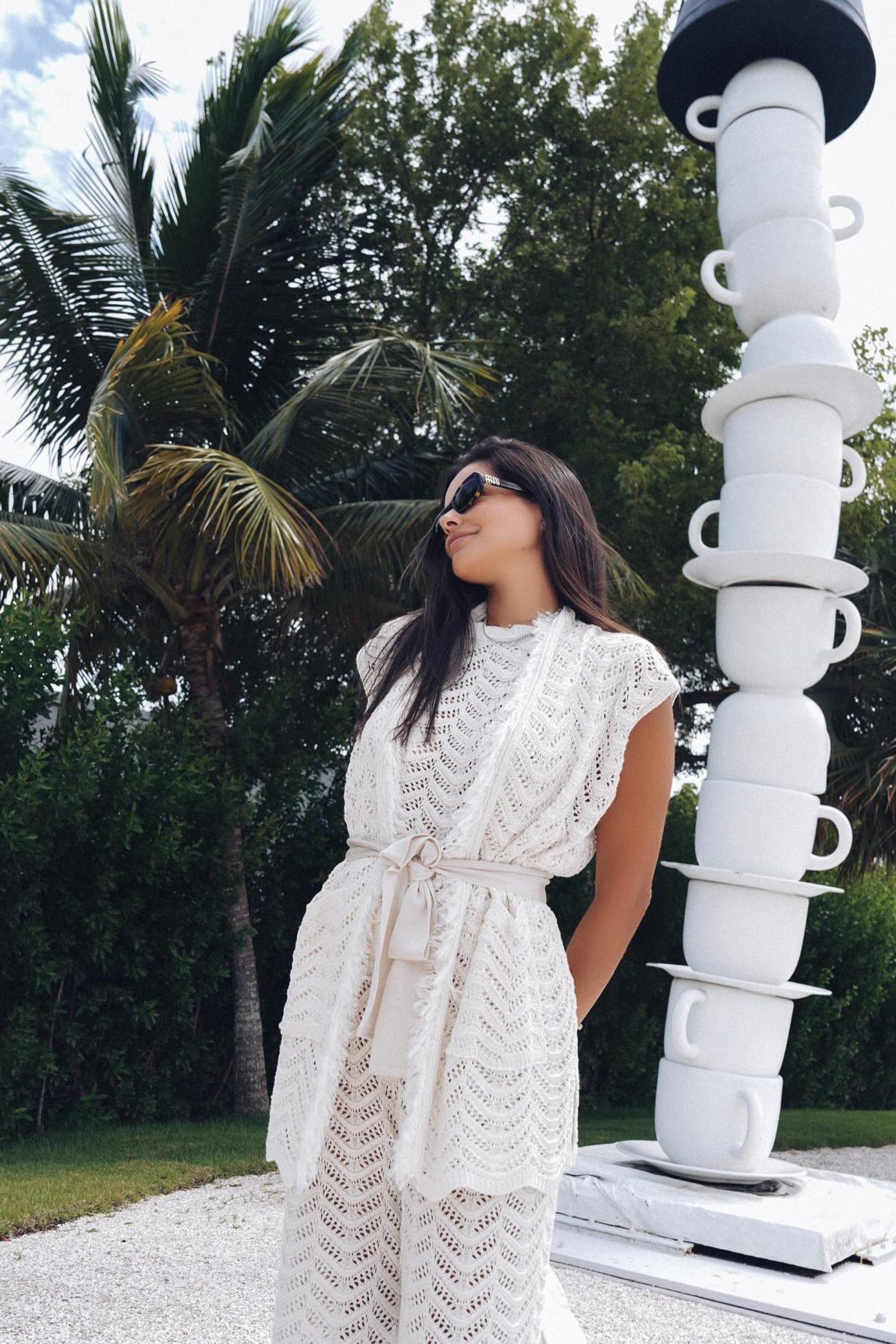 Conjunto de duas peças em malha - Cecilia Prado