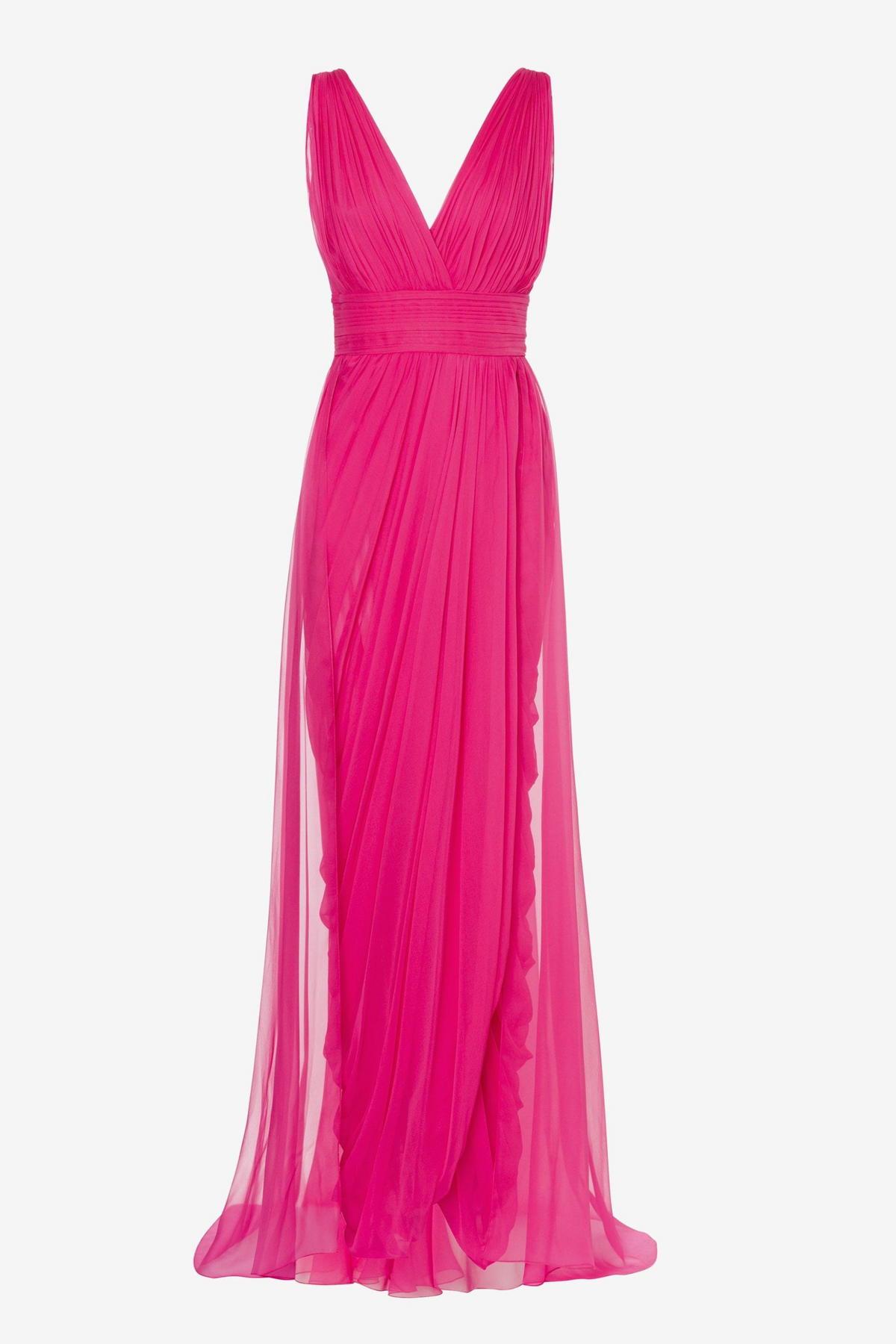 Organic Silk Gauze Dress - Alberta Ferretti