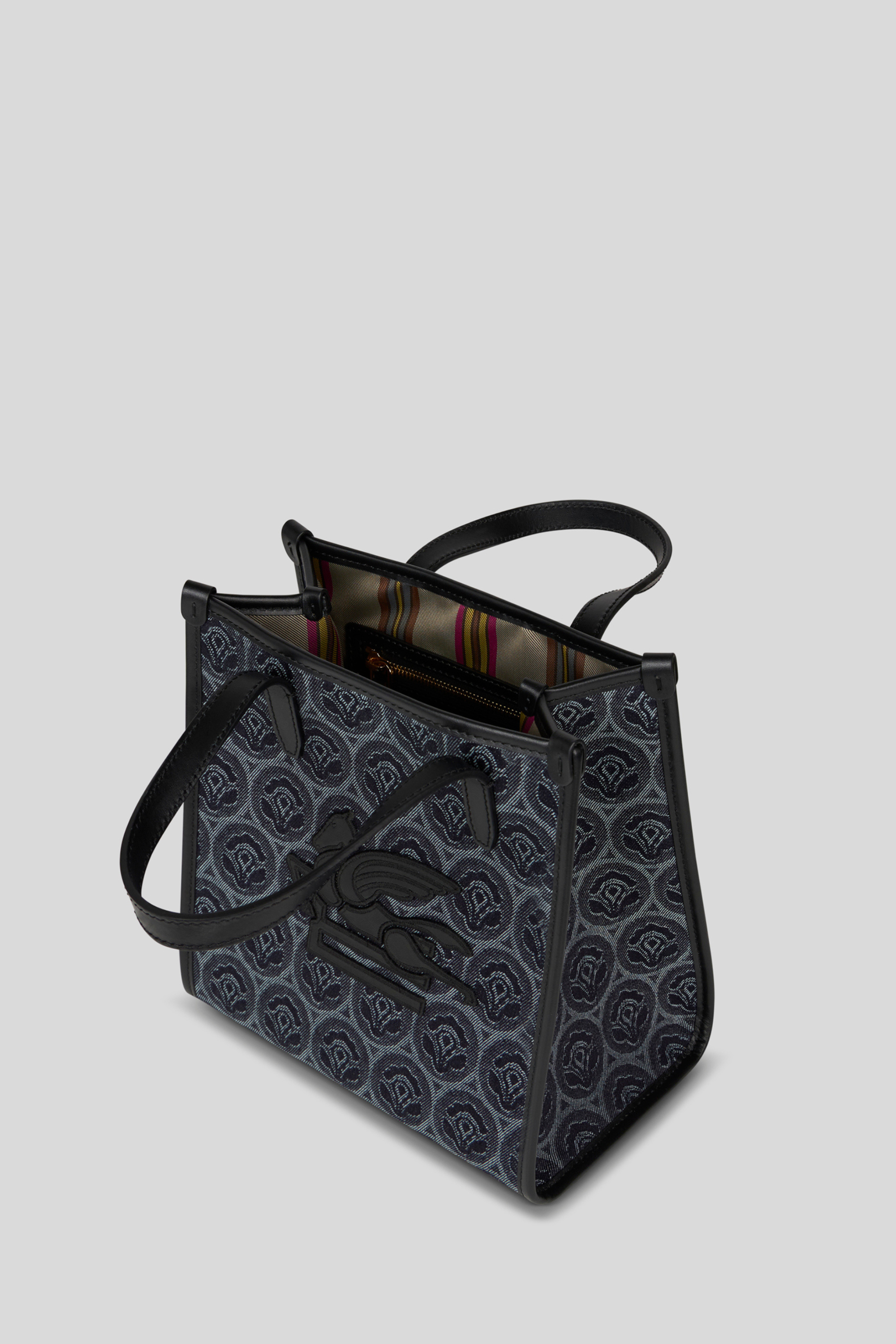 Mala Love Trotter em jacquard de ganga - Etro