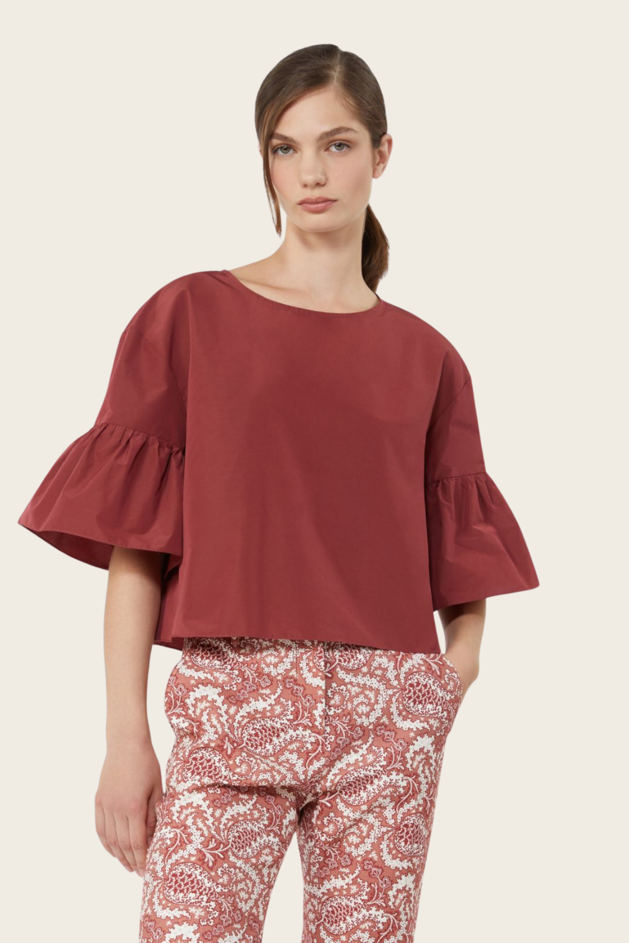 Break Taffeta Blouse - MaxMara