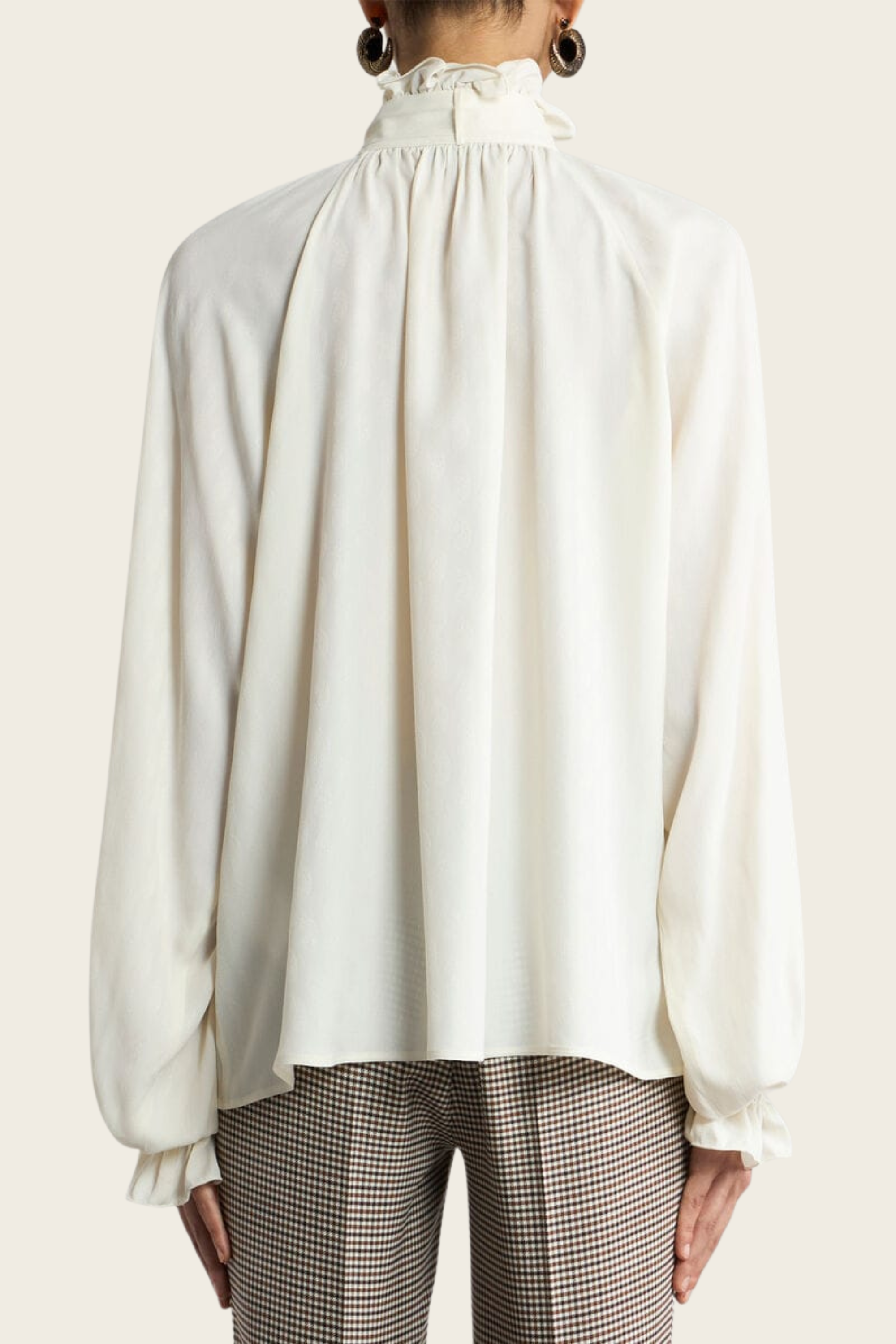 Silk-Blend Jacquard Blouse with Scarf - Etro - ESPACE CANNELLE - New Arrivals - SS26