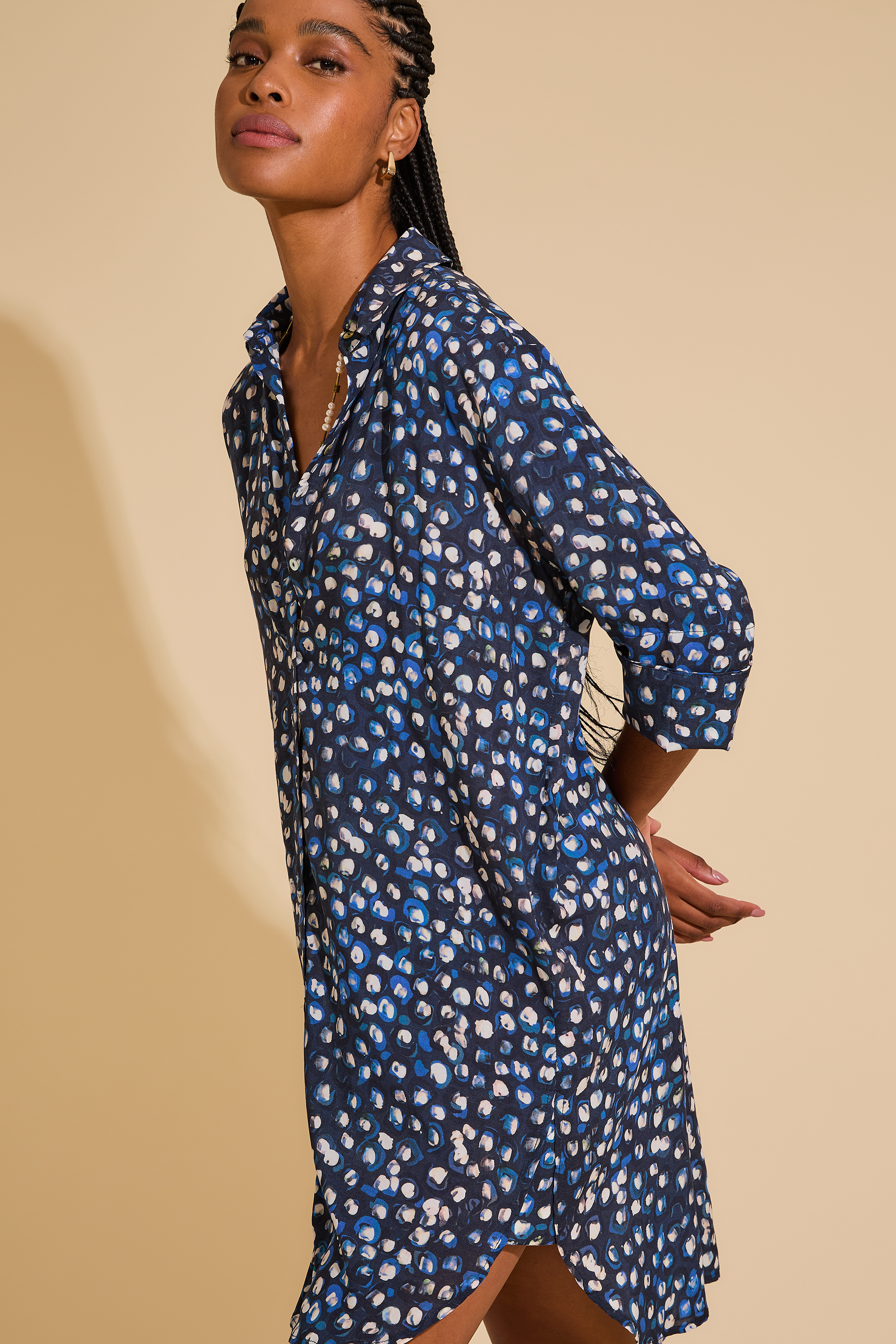 Geometric Oversized Shirt - Lenny Niemeyer