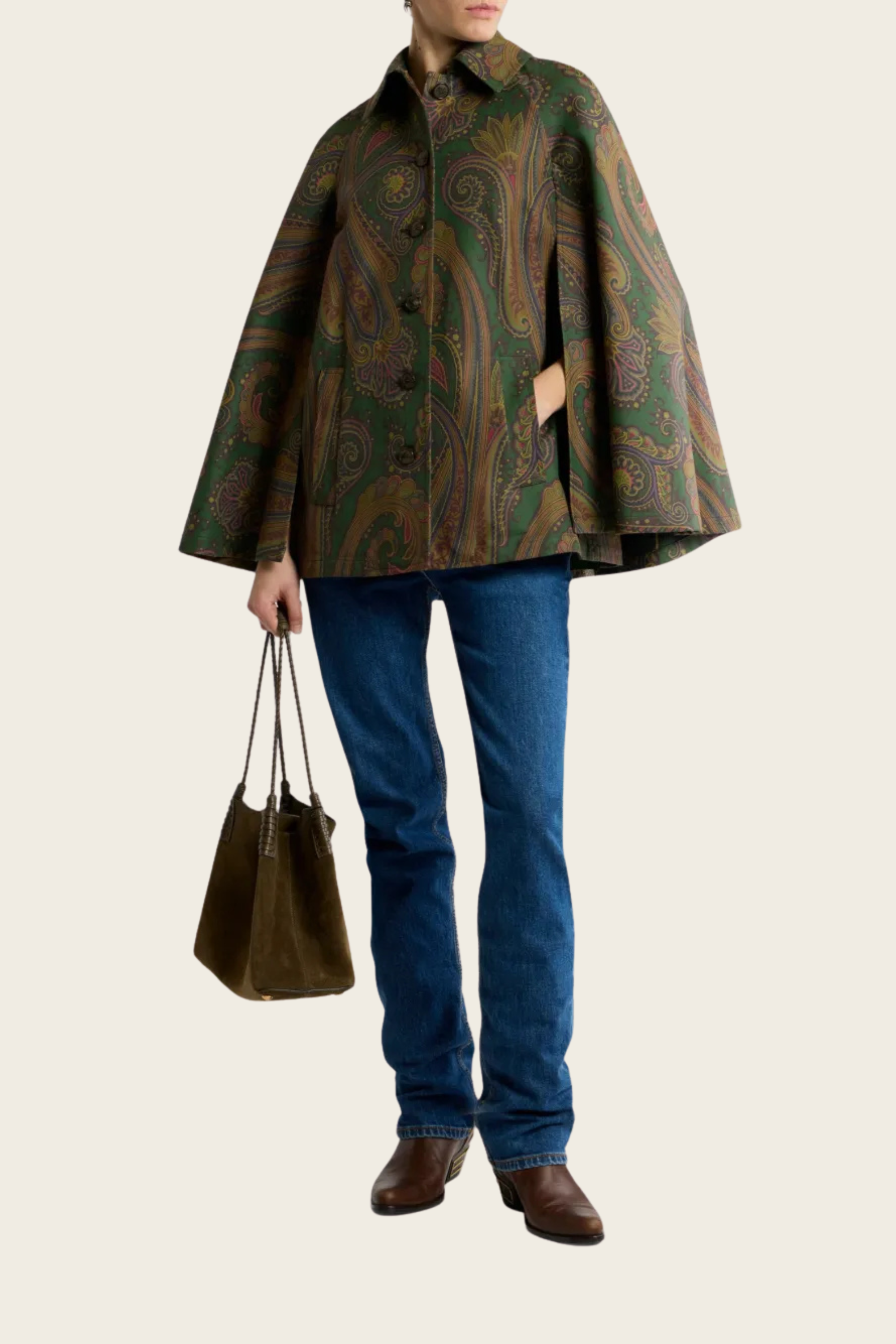 Paisley Motif Gabardine - Etro