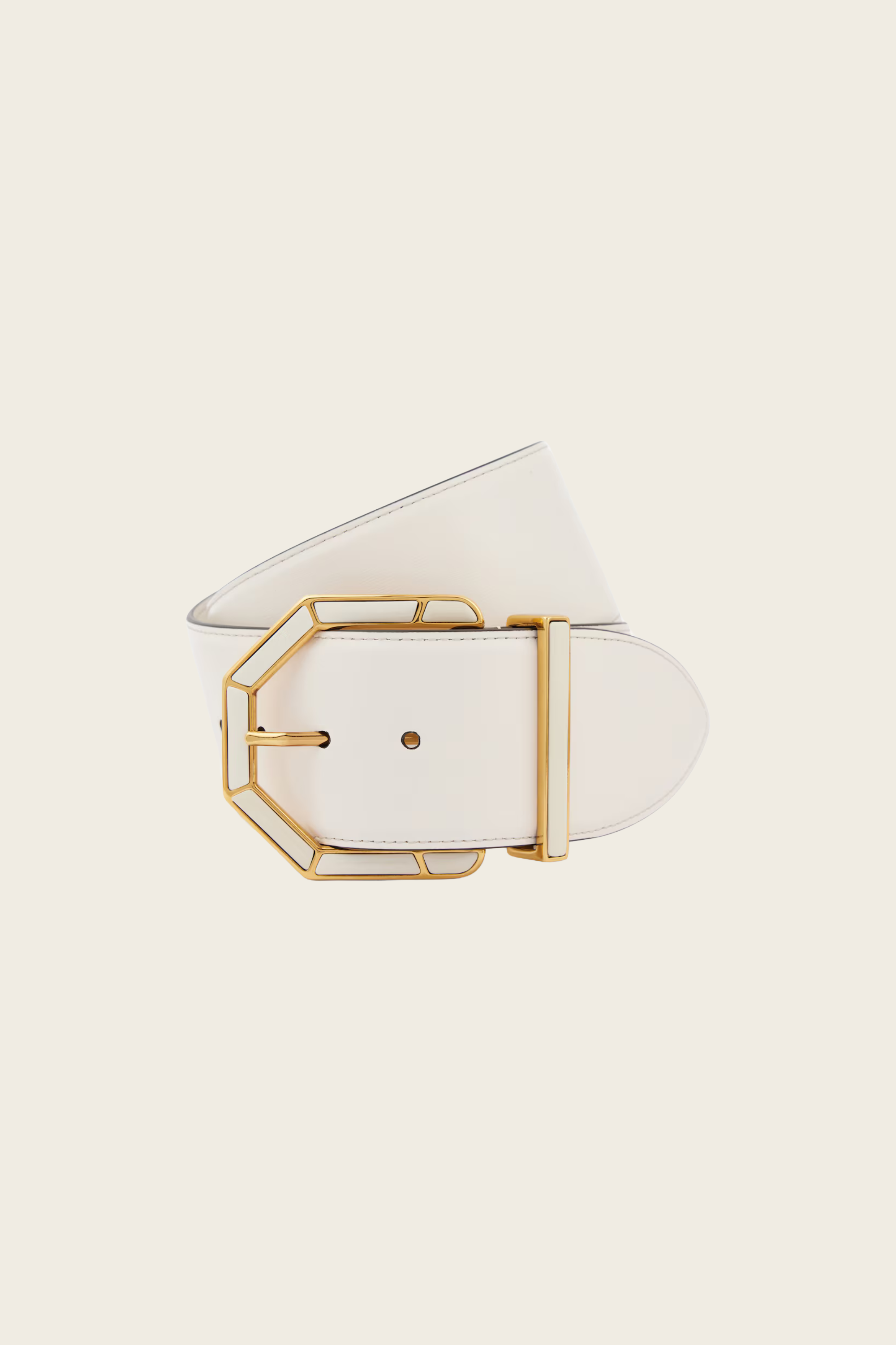 Gold-tone Buckle Leather belt - ETRO