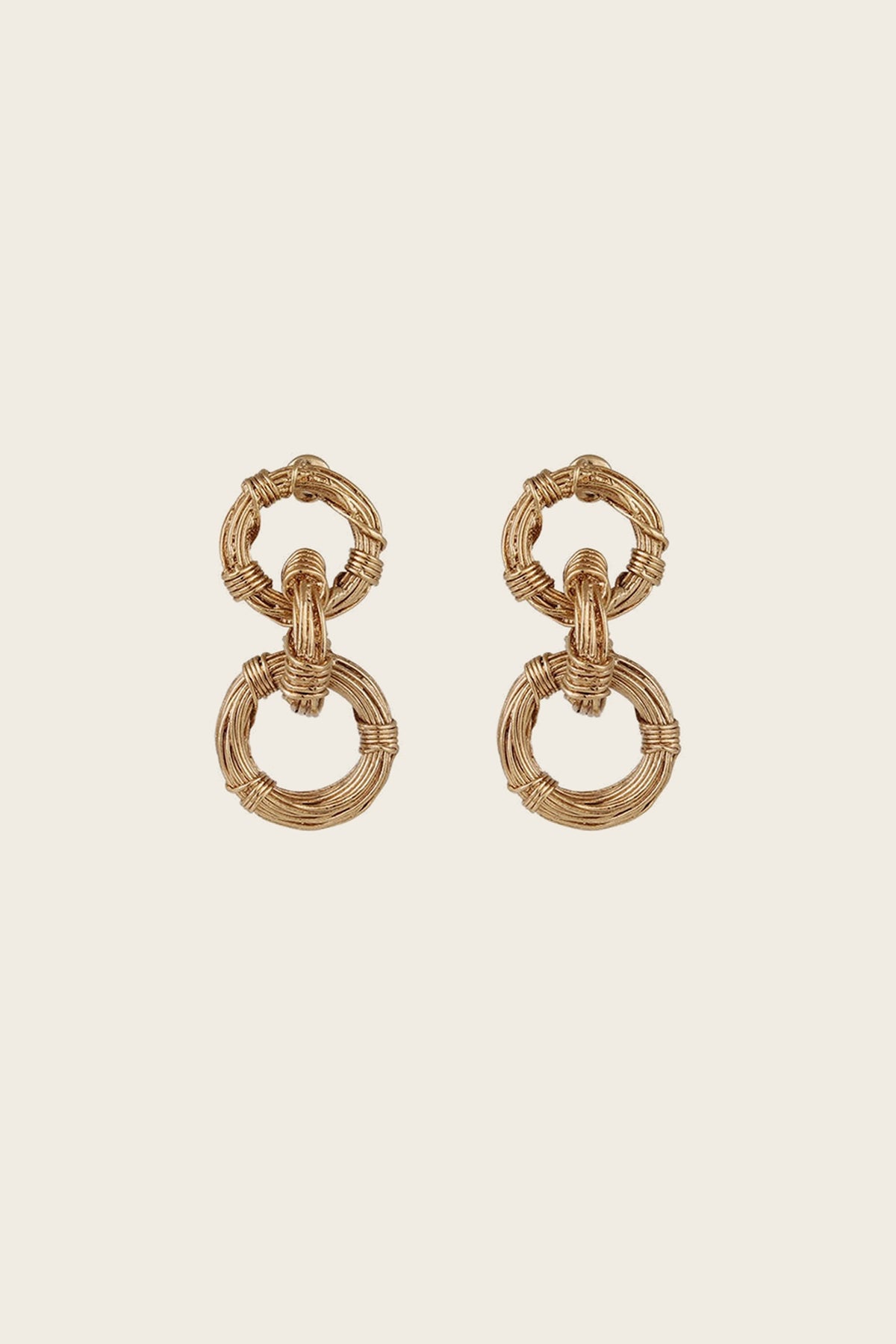Maille Ariane Three Row Earrings - product photo