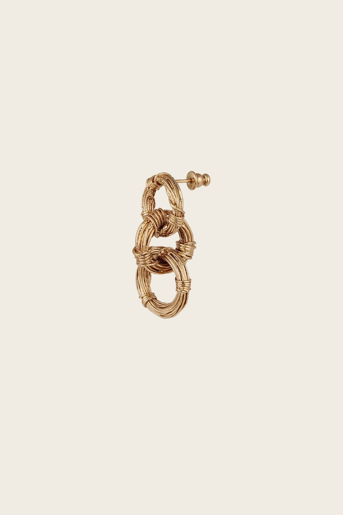 Maille Ariane Three Row Earrings - product photo