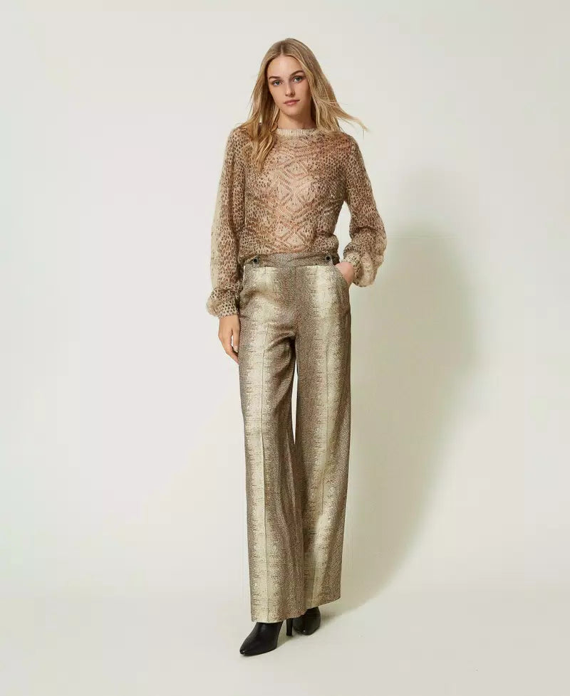 Wide leg satin - Twinset