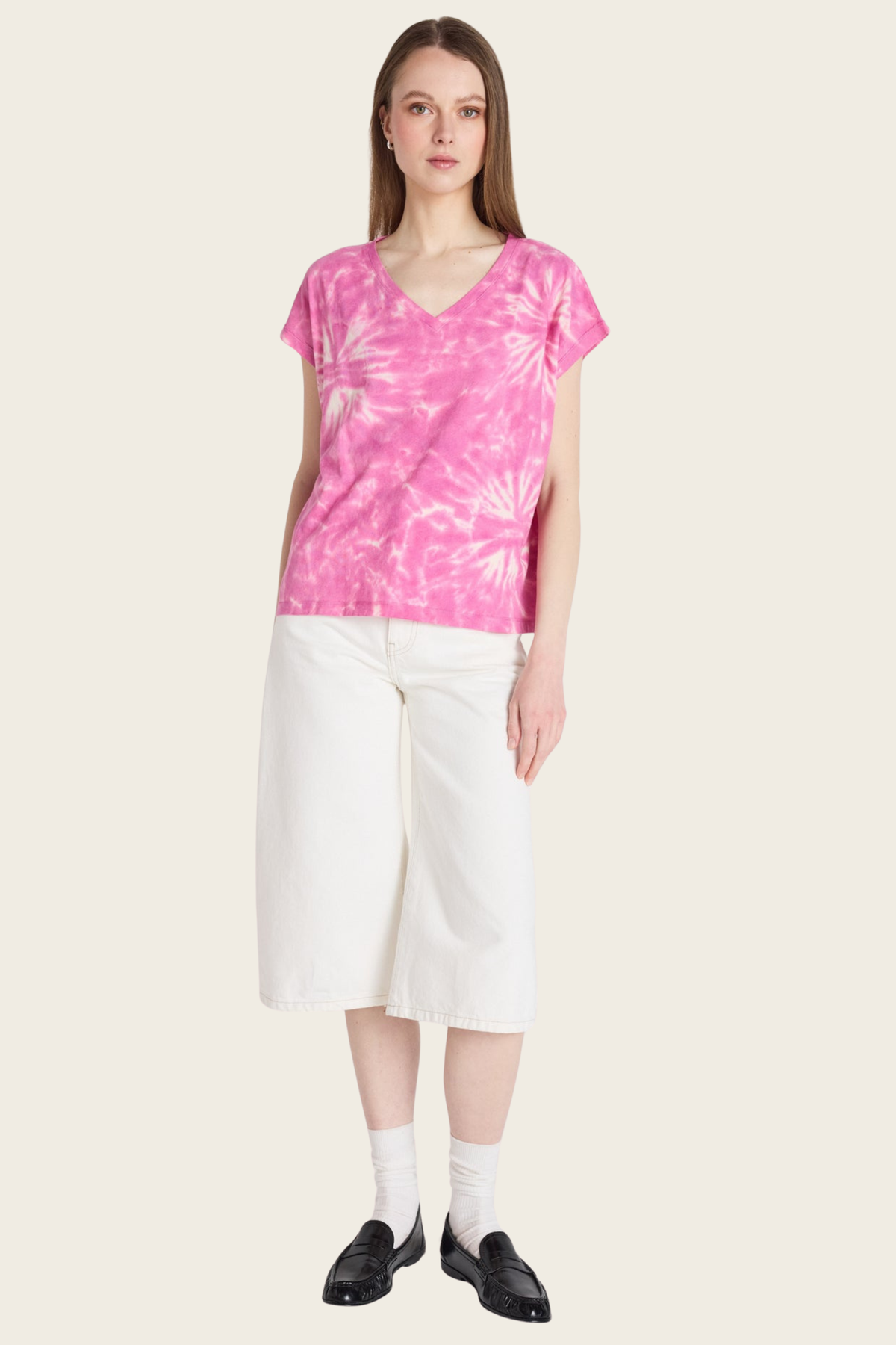 Suzie Fancy T-Shirt - Absolut Cashmere