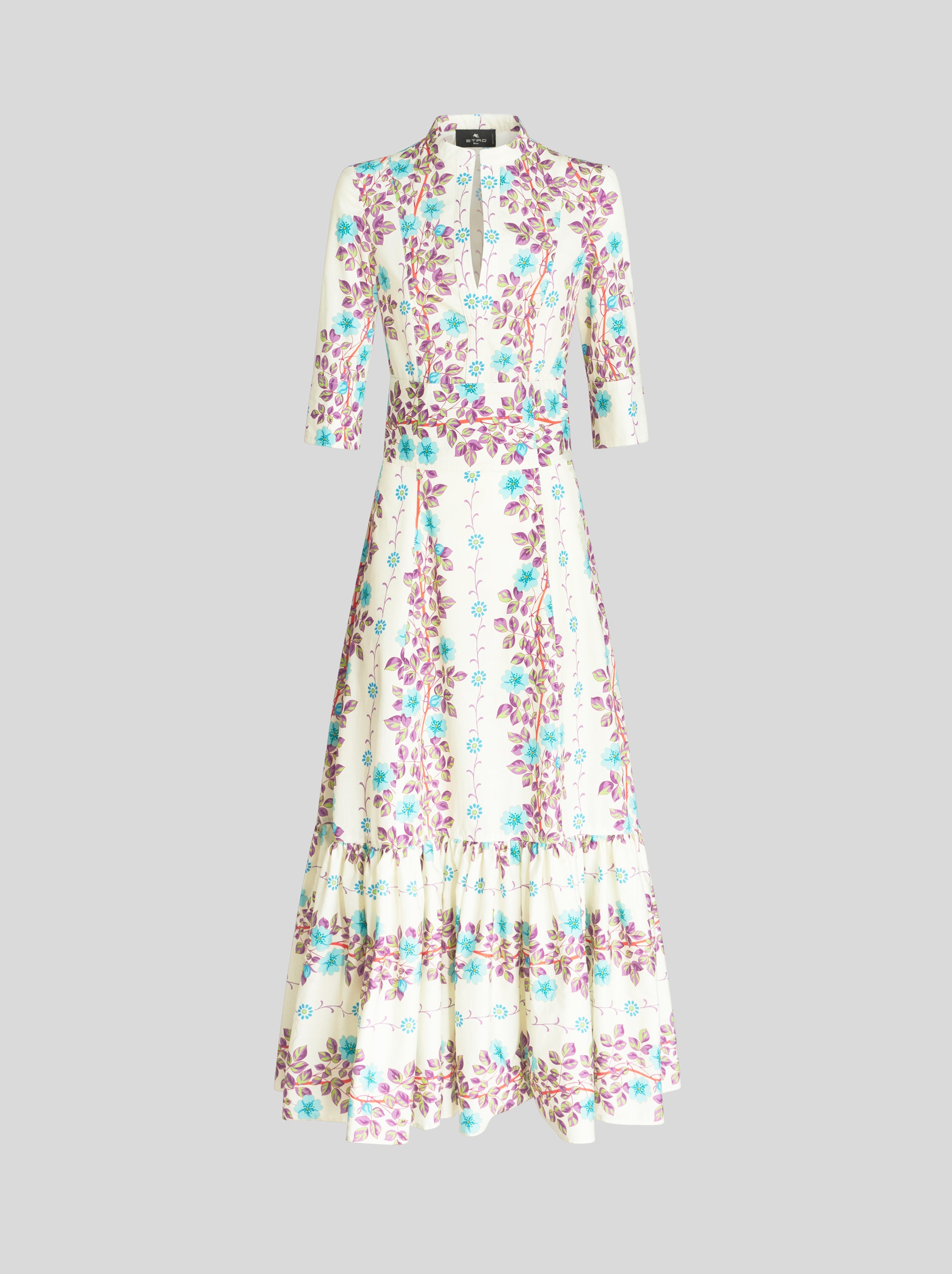 Vestido com estampa floral - Etro