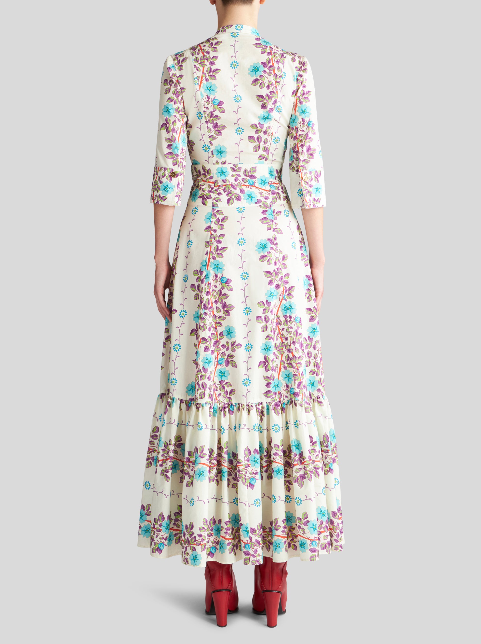 Vestido com estampa floral - Etro