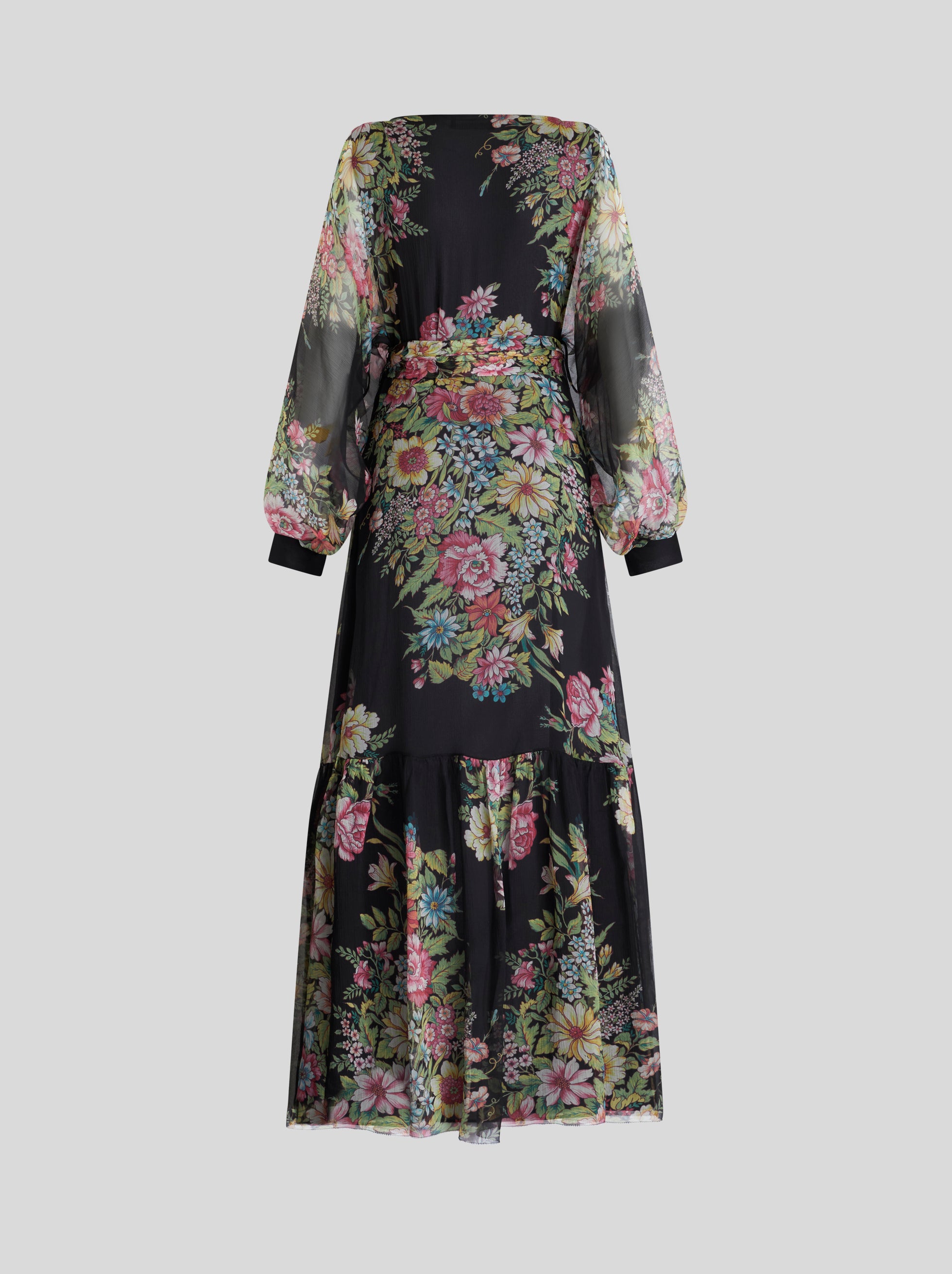 Vestido comprido de seda - Etro