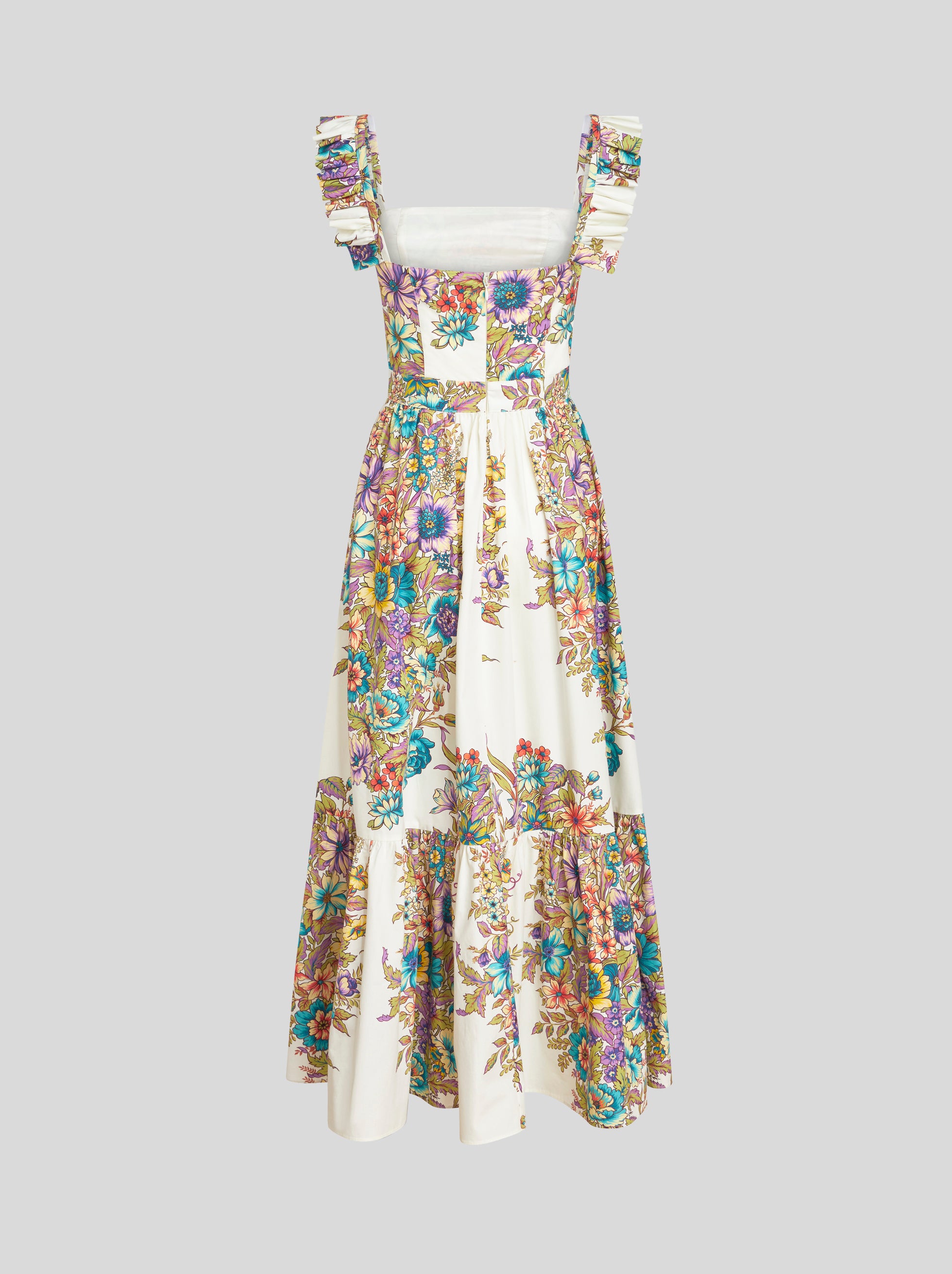 Cotton dress with print - Etro - ESPACE CANNELLE