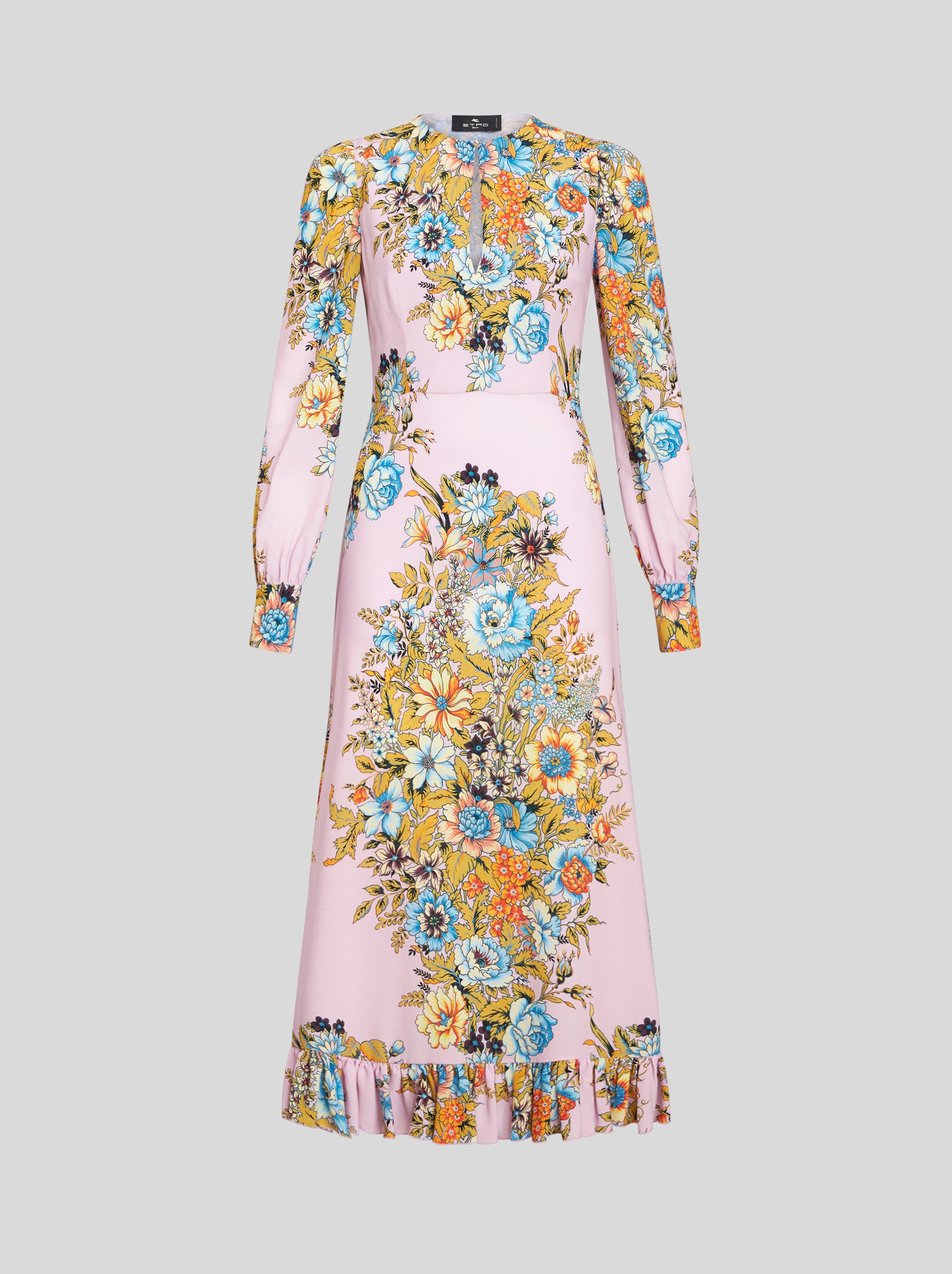 Vestido  com estampa floral - Etro