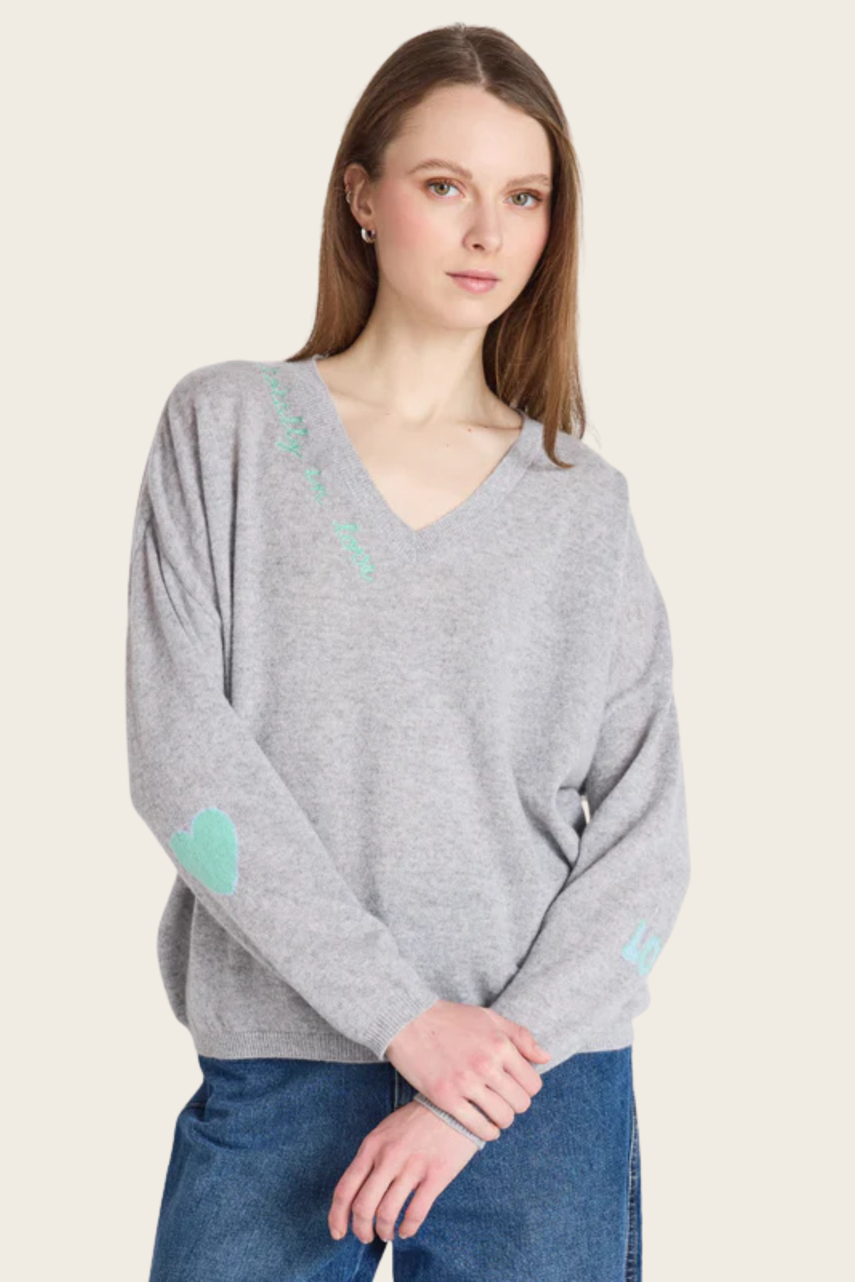 Kennedy V-neck sweater - Absolut Cashmere - ESPACE CANNELLE