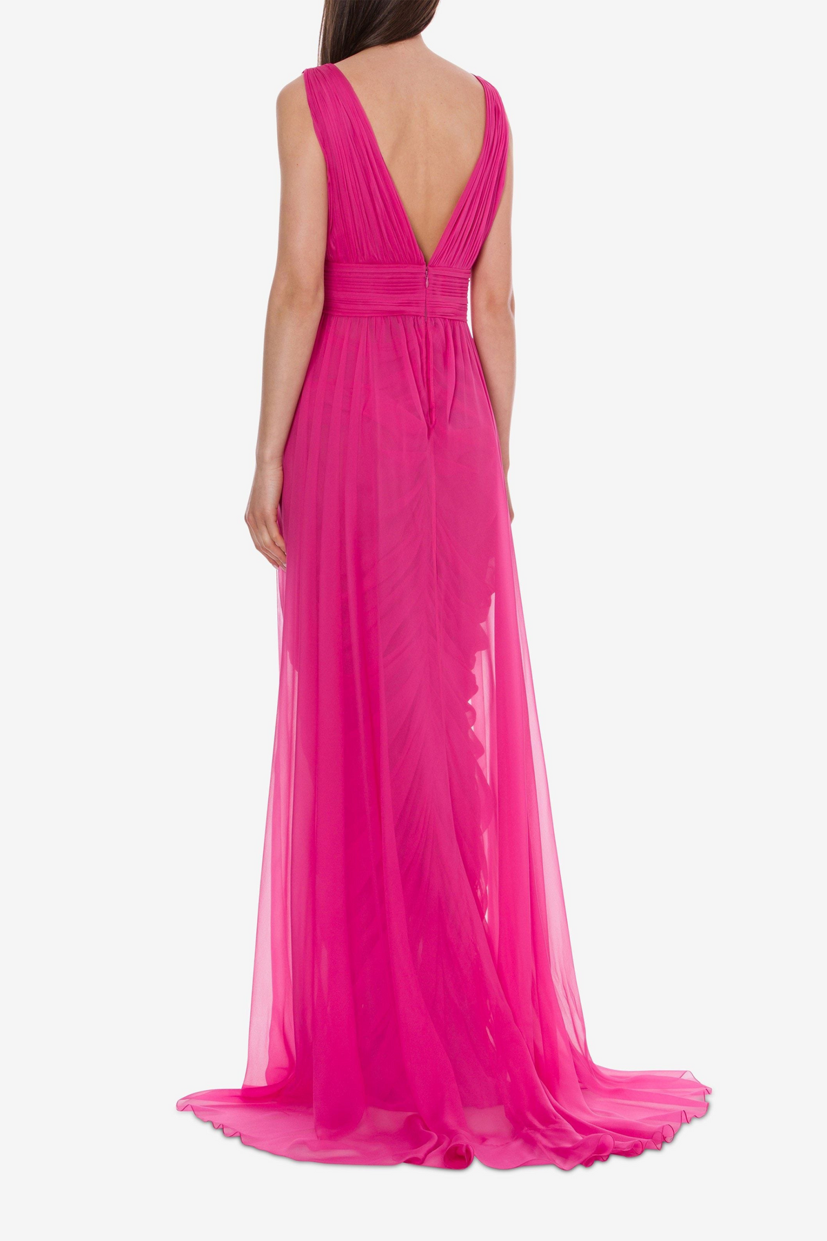 Organic Silk Gauze Dress - Alberta Ferretti