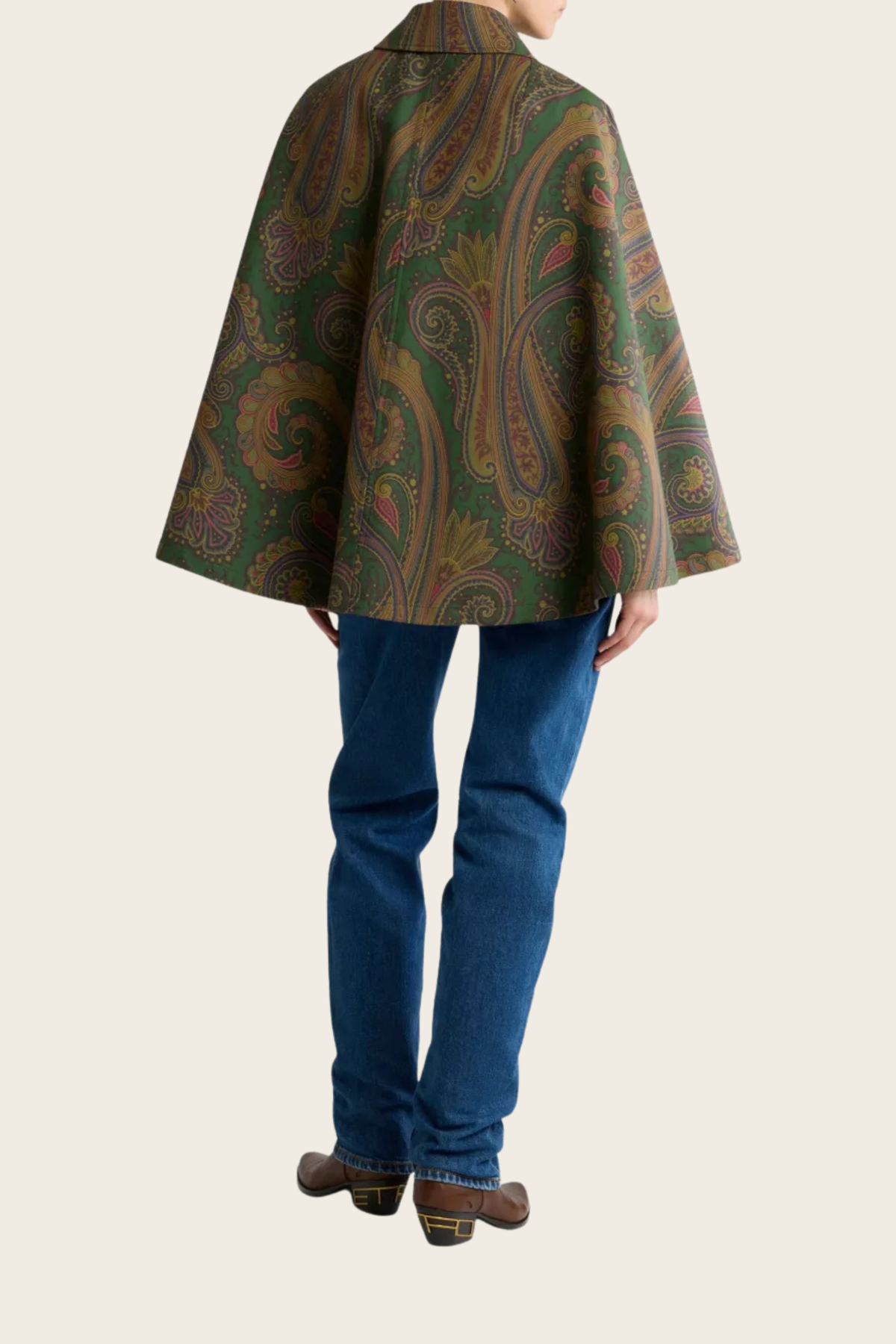 Paisley Motif Gabardine - Etro - ESPACE CANNELLE - New Arrivals
