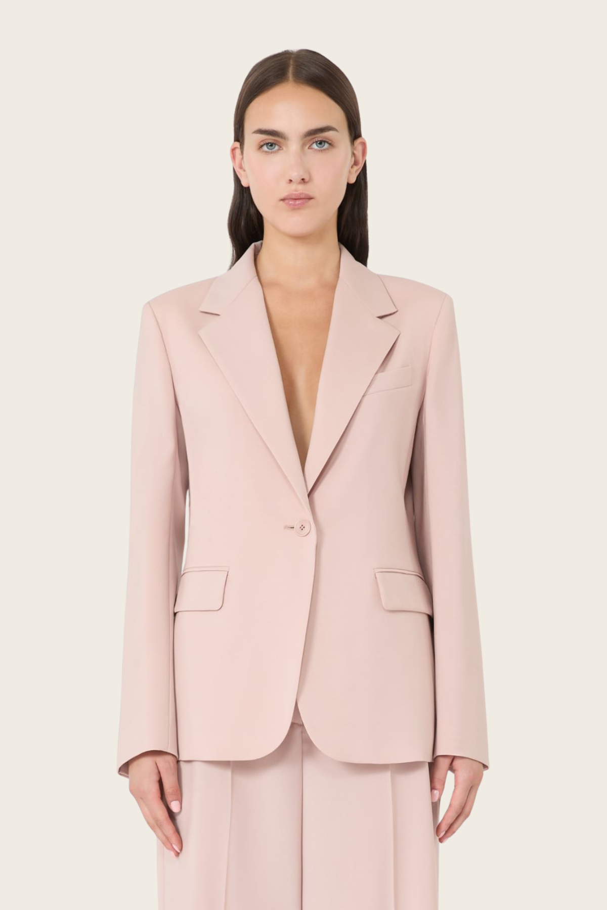 Pink Cady blazer - MaxMara - ESPACE CANNELLE