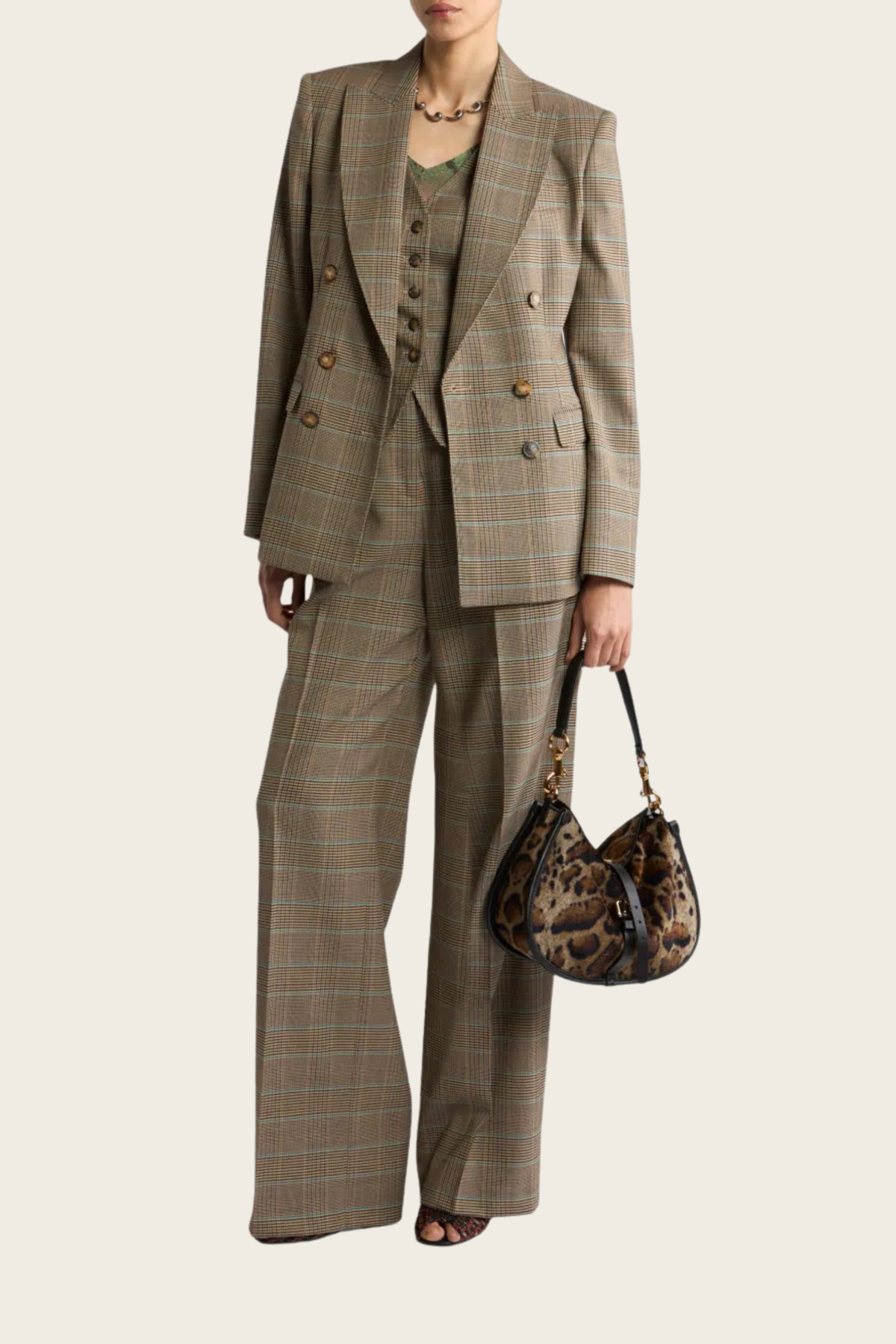 Prince of Wales Motif Jacket - Etro - ESPACE CANNELLE - New Arrivals - FW27