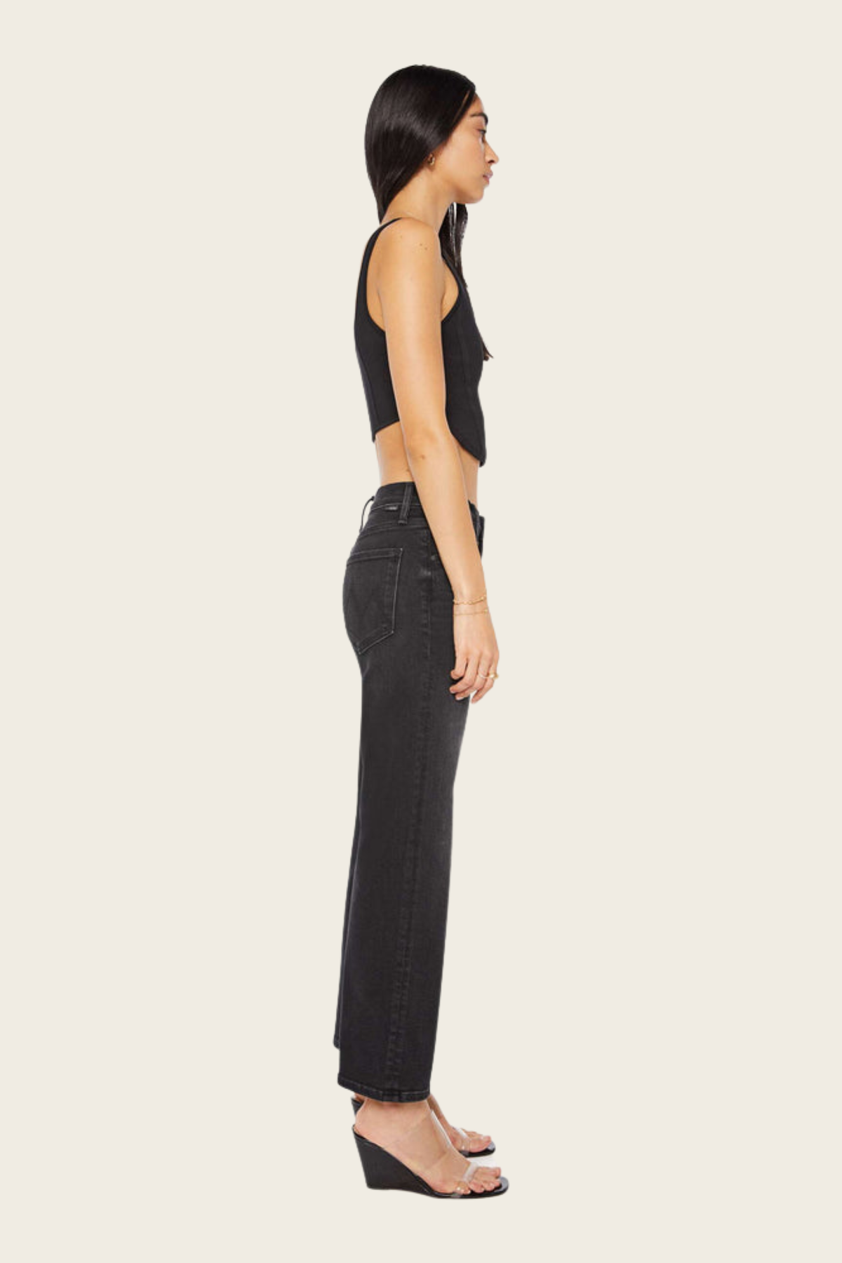 The Mid Rise Rambler Zip Flood - Mother - ESPACE CANNELLE
