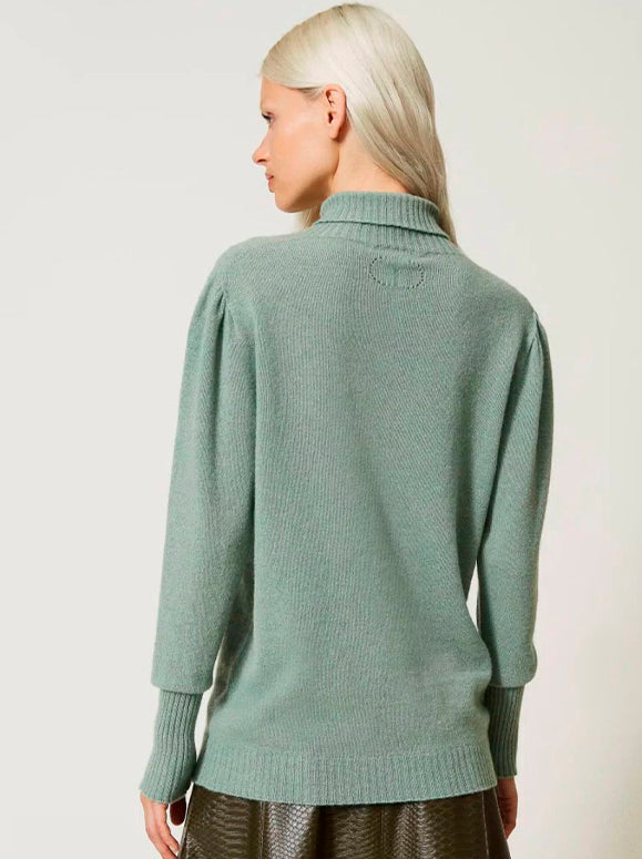 Cashmere turtleneck jumper - Twinset