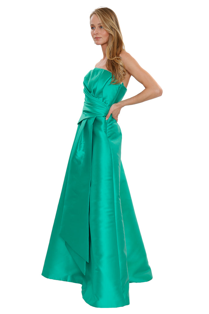 Vestido Mikado Bustier - Alberta Ferretti