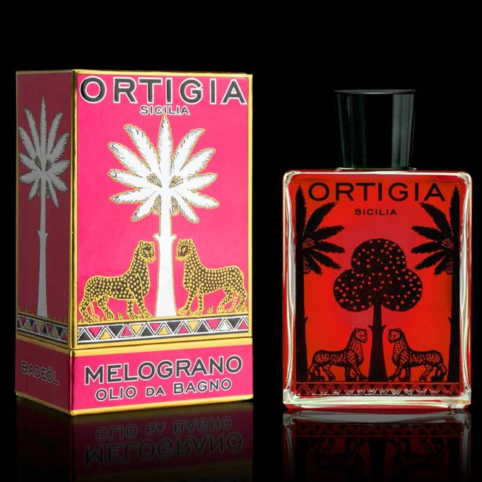 Melograno (Pomegranate) Bath Oil - Ortigia Sicily