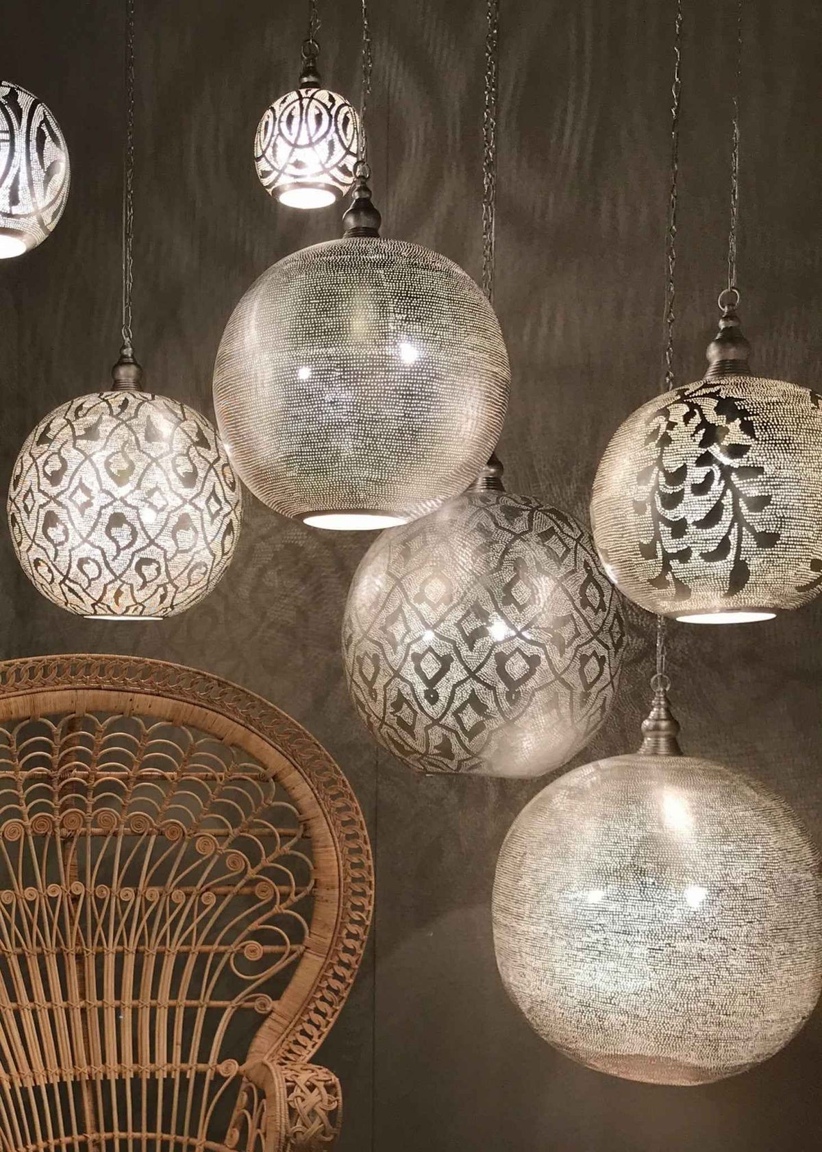 Pendant Lamp - Ball - Filisky M - Zenza
