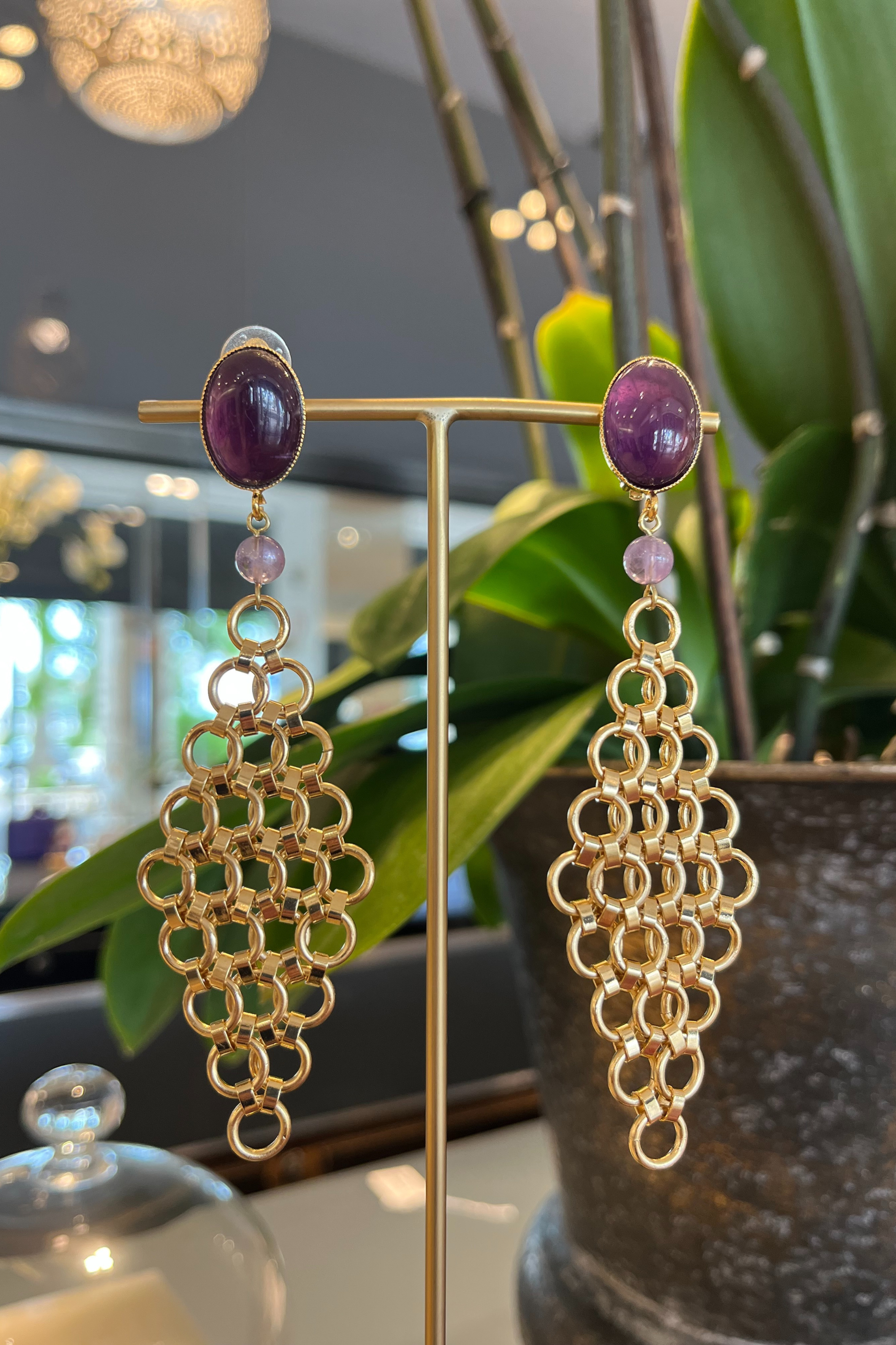 Honeycomb Earrings - Melissa Kandiyoti