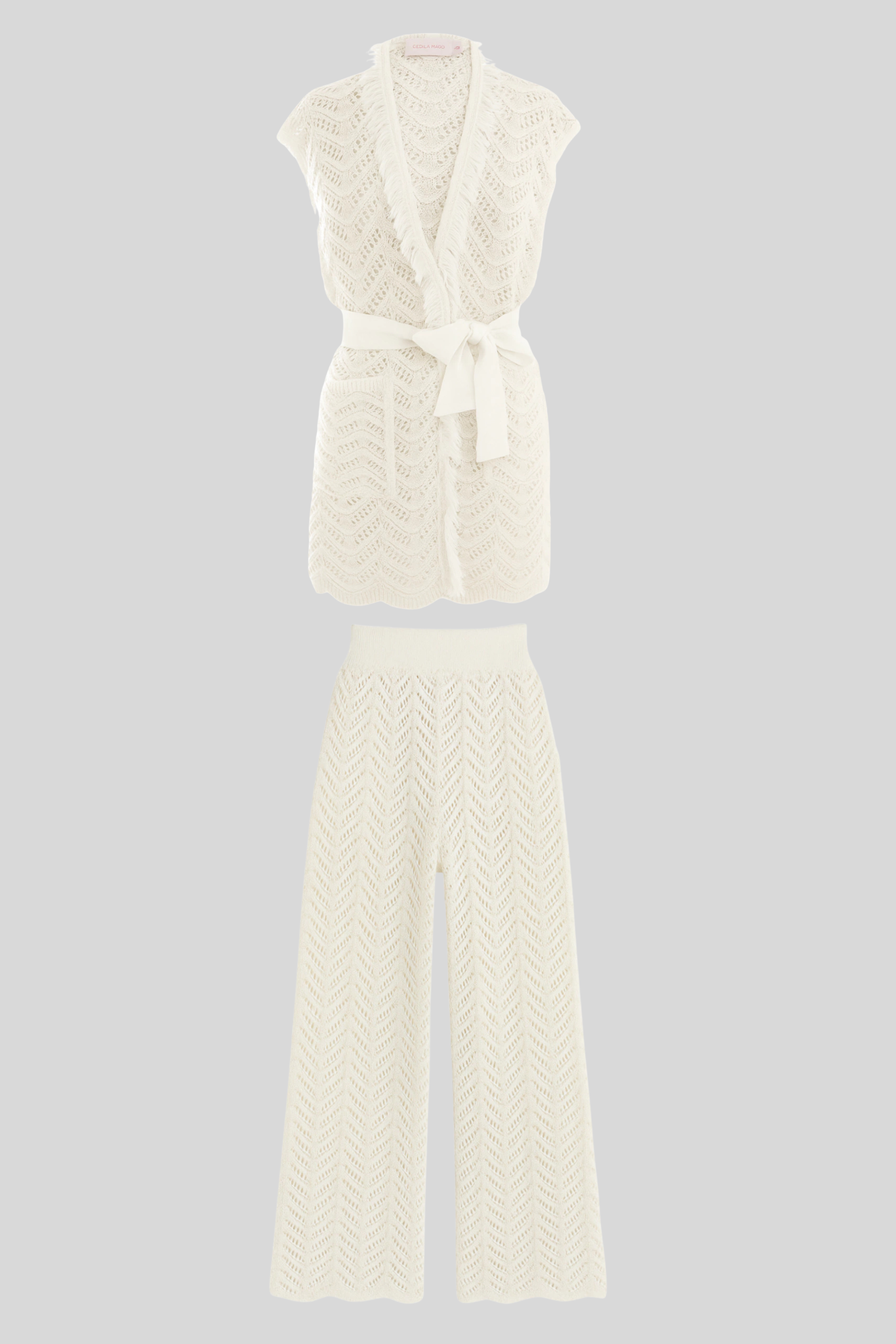 Conjunto de duas peças em malha - Cecilia Prado