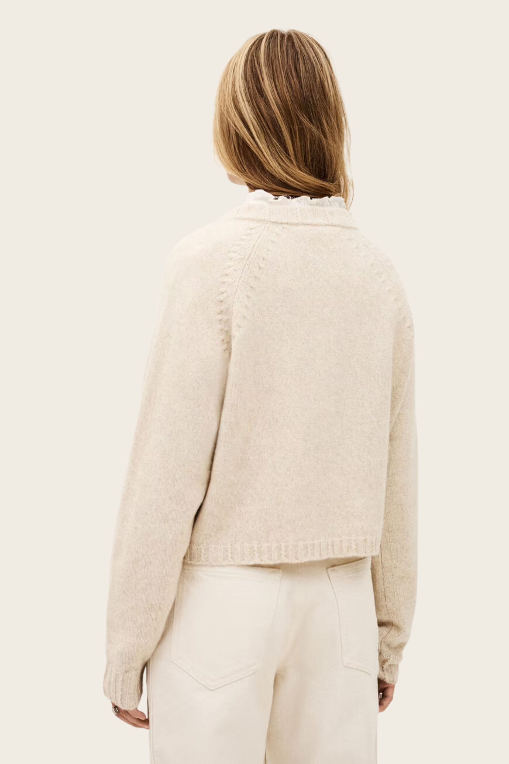 Corvy Cropped Jumper - Ba&Sh