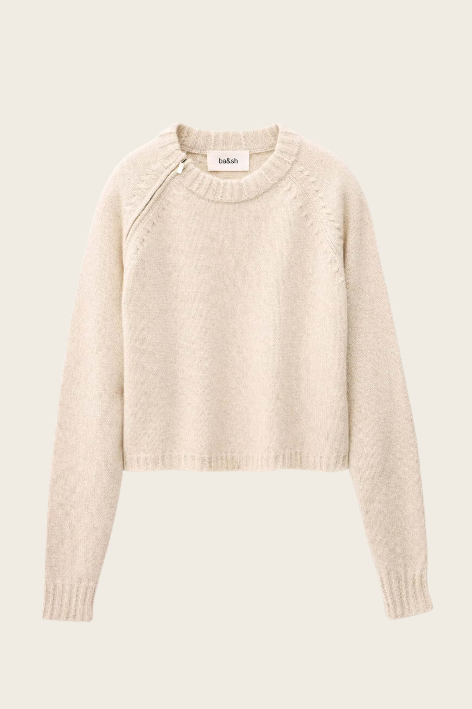 Corvy Cropped Jumper - Ba&Sh