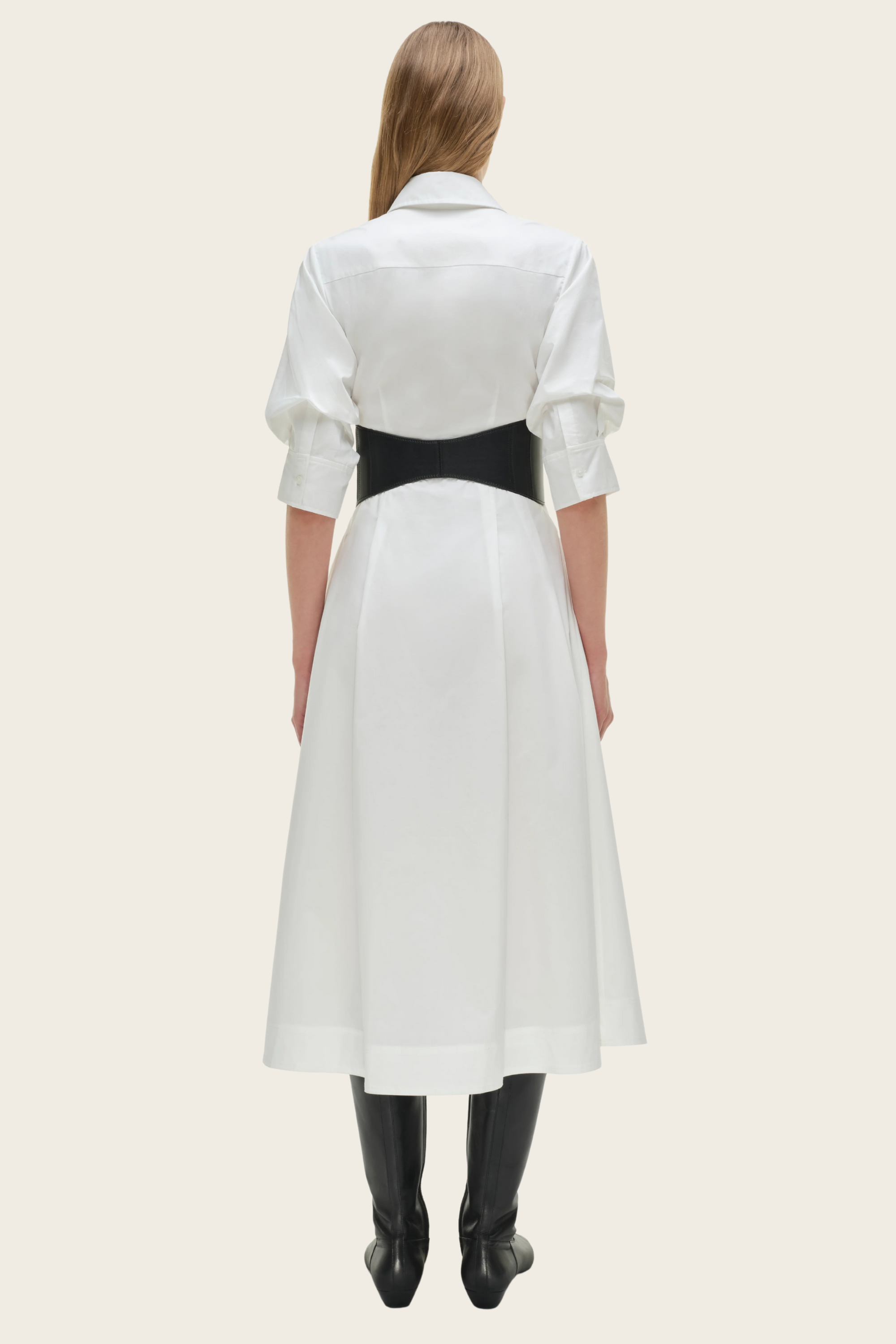 Olson Belted Cotton Midi Dress - Simkhai