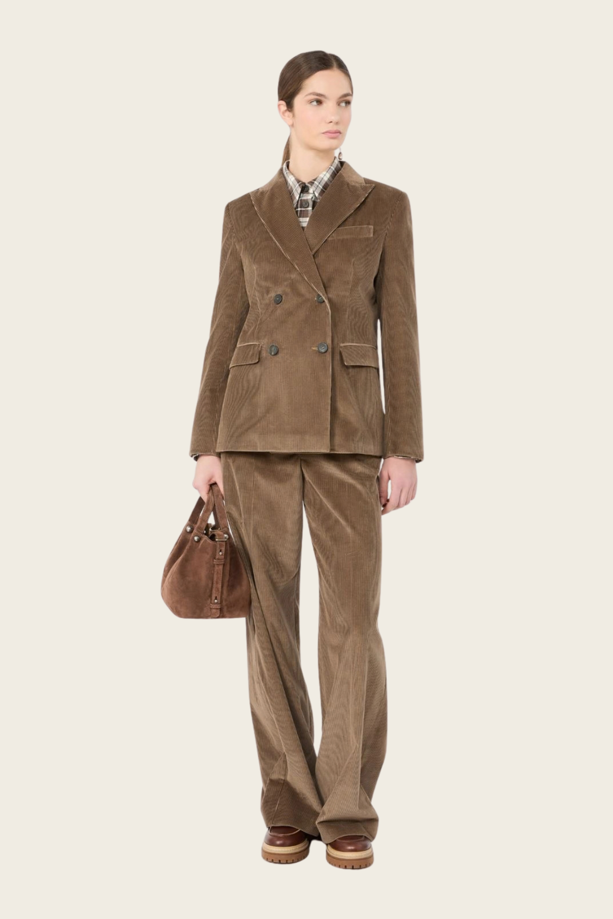 Tania Velvet Trousers - Max Mara