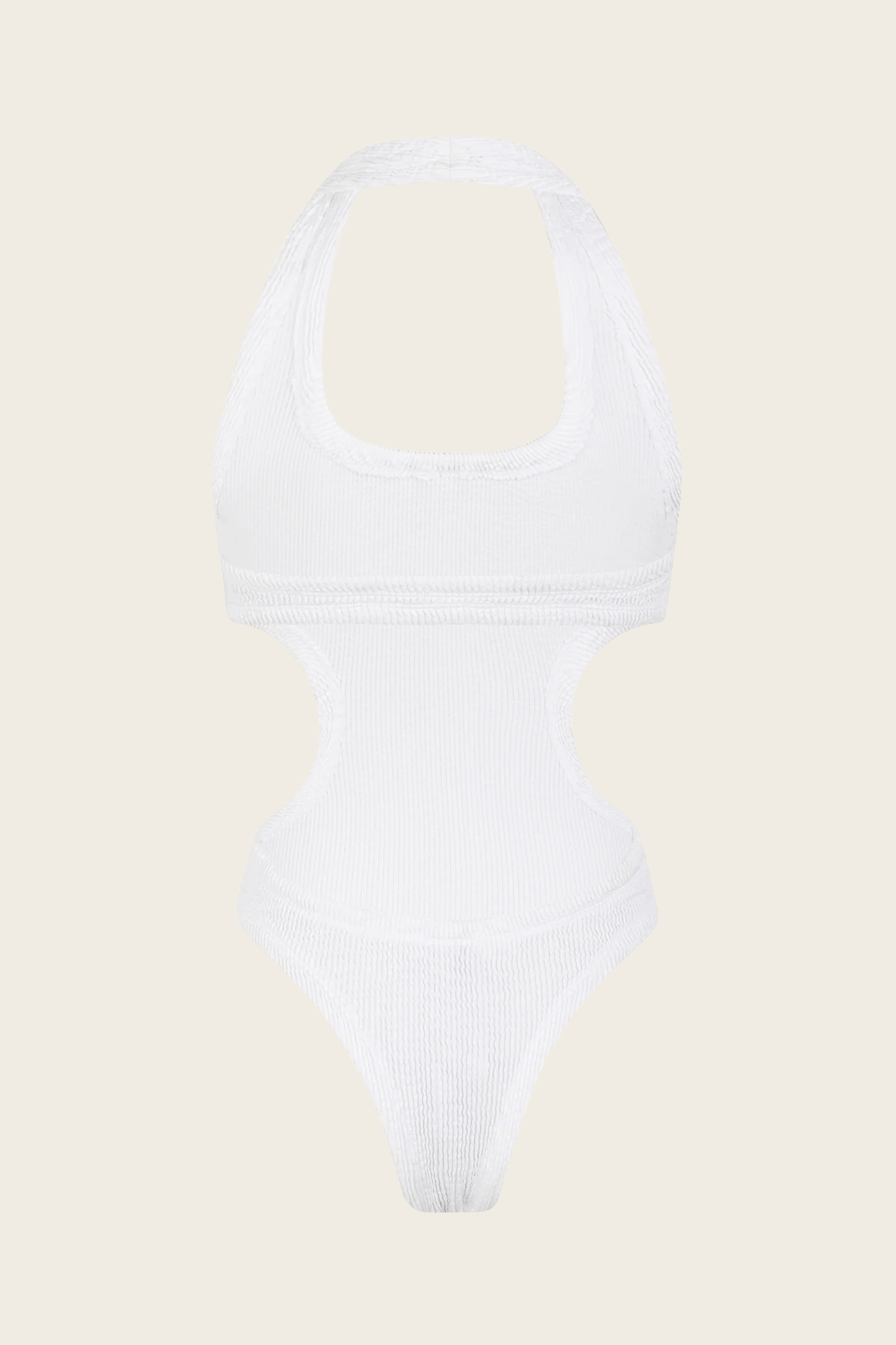 White Iris Swimsuit - SALIS - ESPACE CANNELLE - New Arrivals - SS26