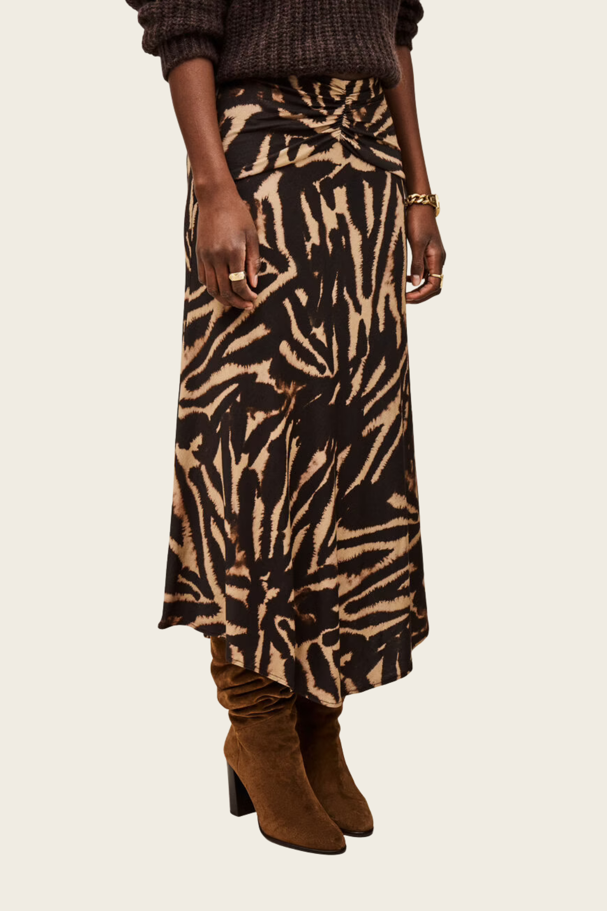 Zoya midi-length skirt - Ba&Sh