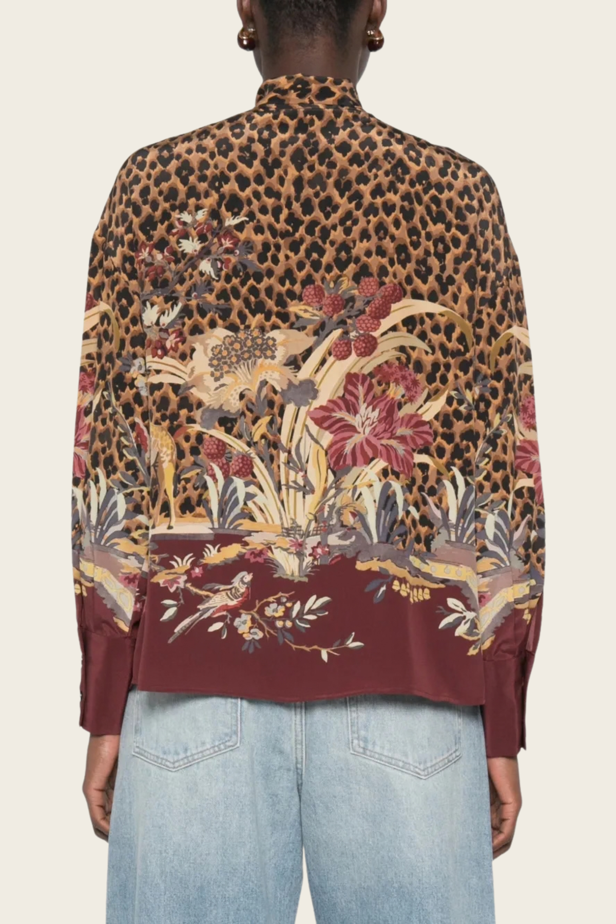 Leopard-Print Silk Shirt - Etro