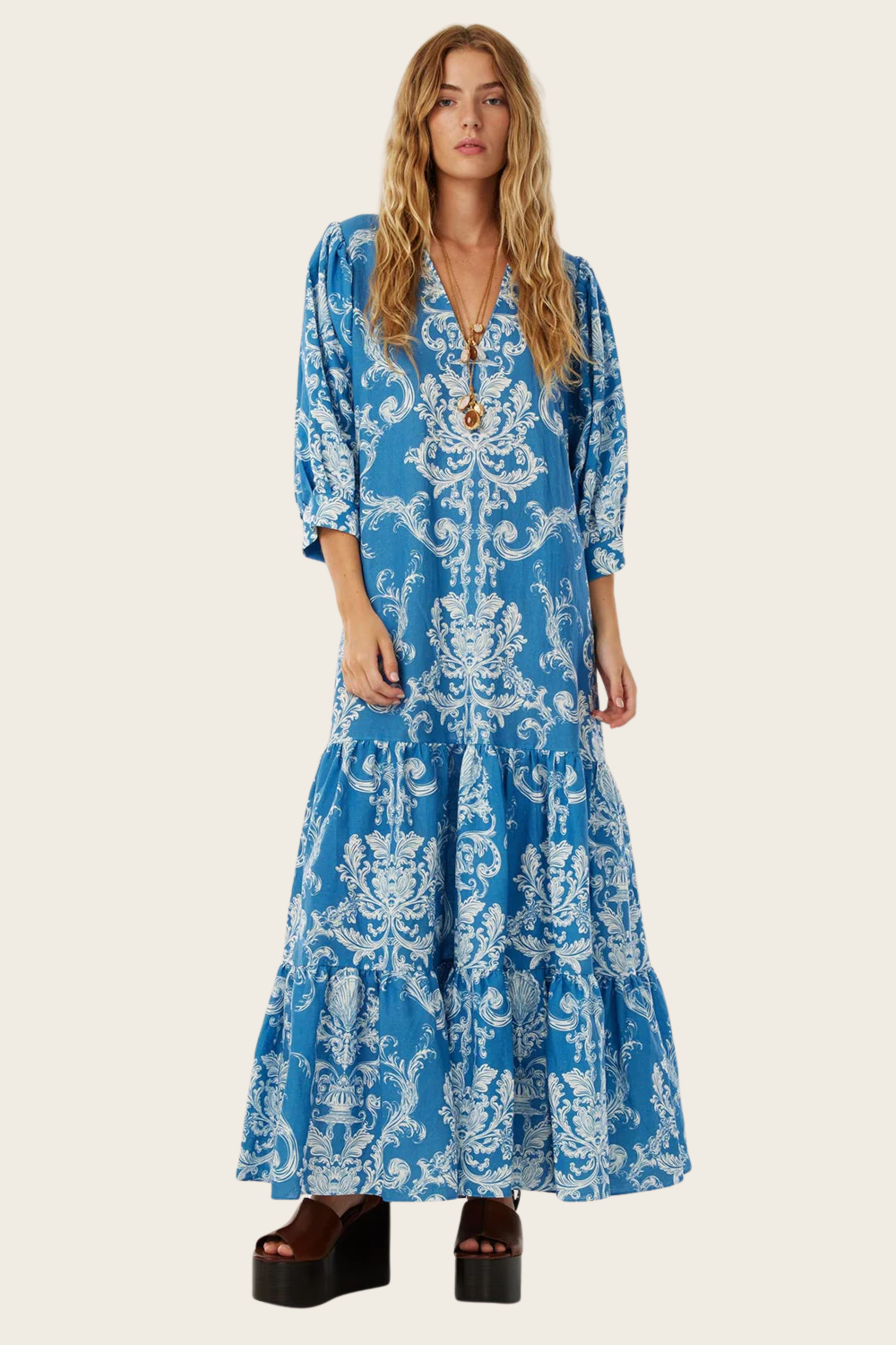 Lourdes Barocco Dress - Borgo de Nor