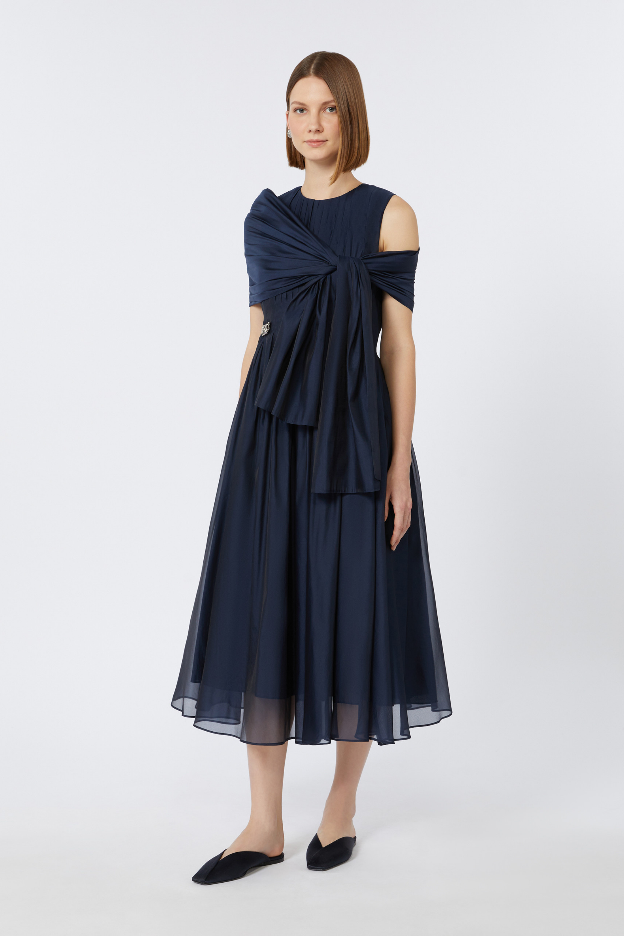 Wally Silk Blend Dress - Max Mara