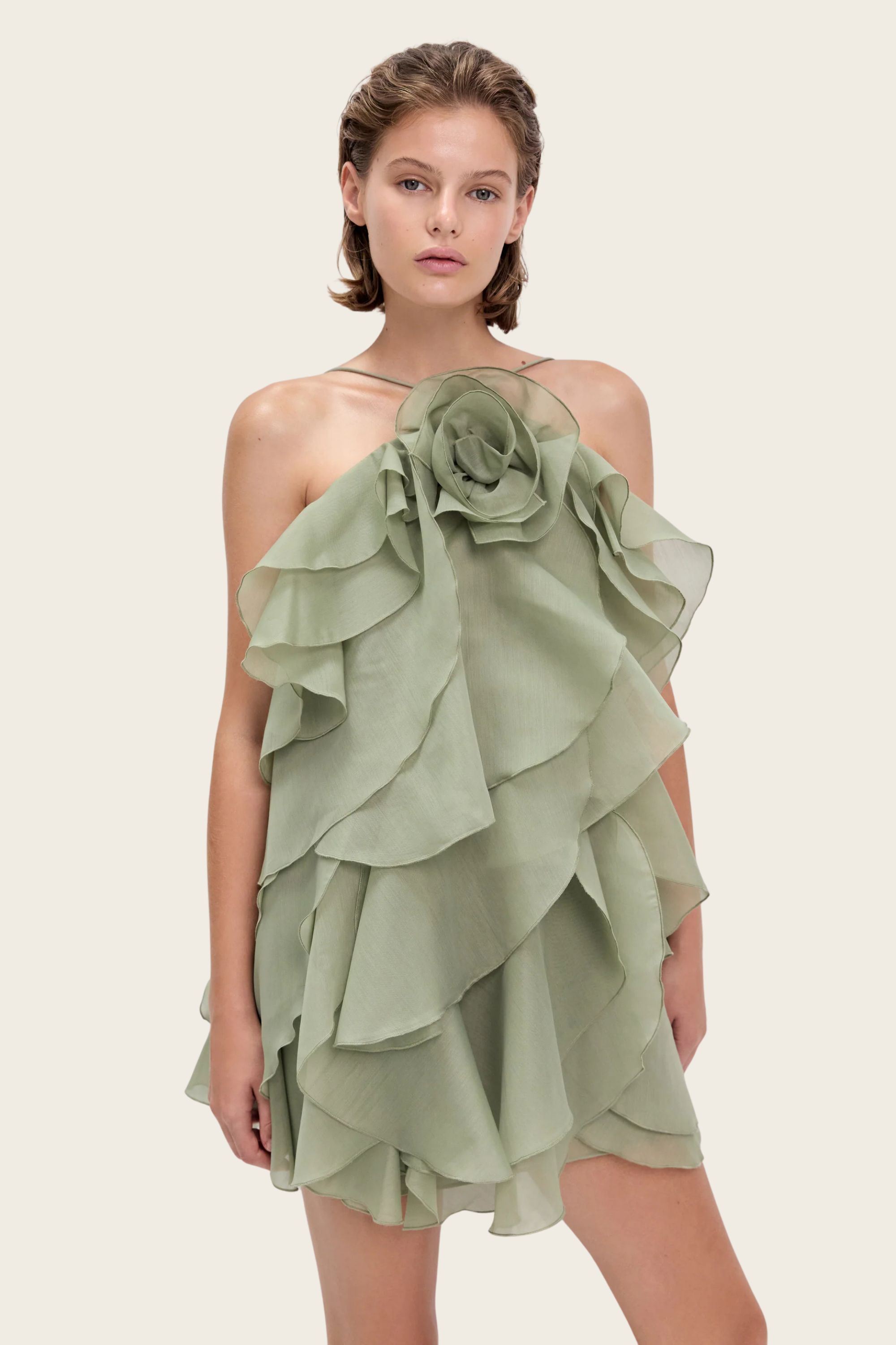 Pandorea Layered Mini Dress - Aje - ESPACE CANNELLE