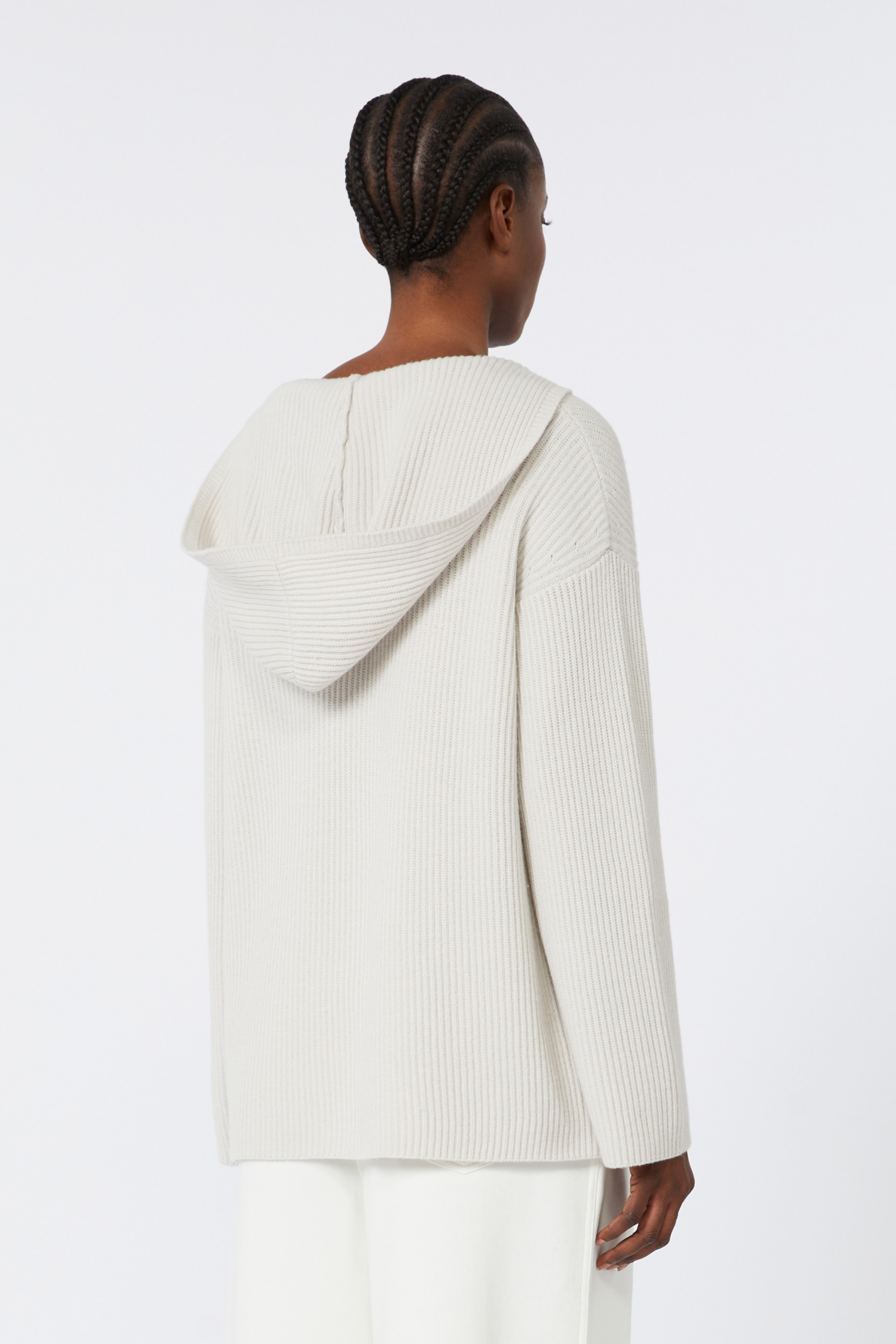 Falcone Wool Hooded Sweater - Max Mara