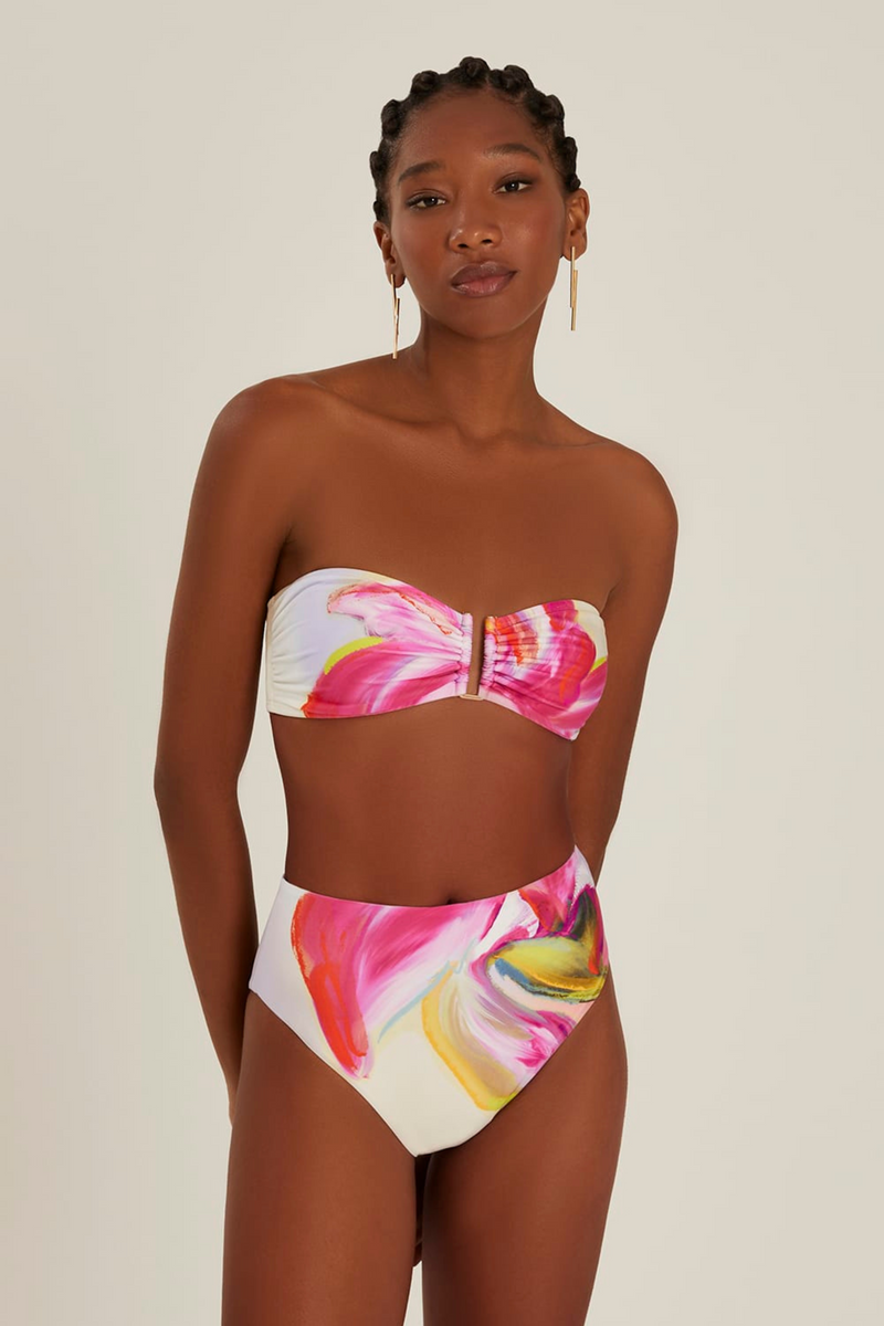 Rita Naturaleza Drop Bandeau Bikini by Lenny Niemeyer