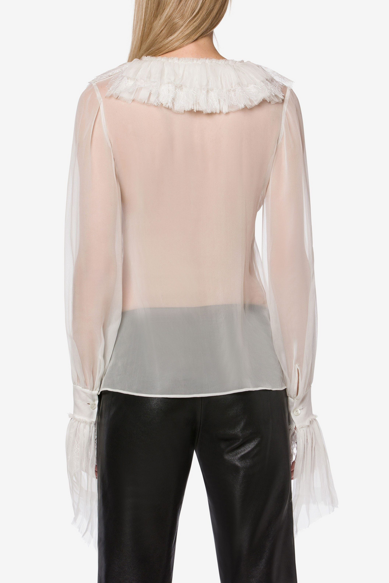 Sustainable Gauze Shirt -  Alberta Ferretti