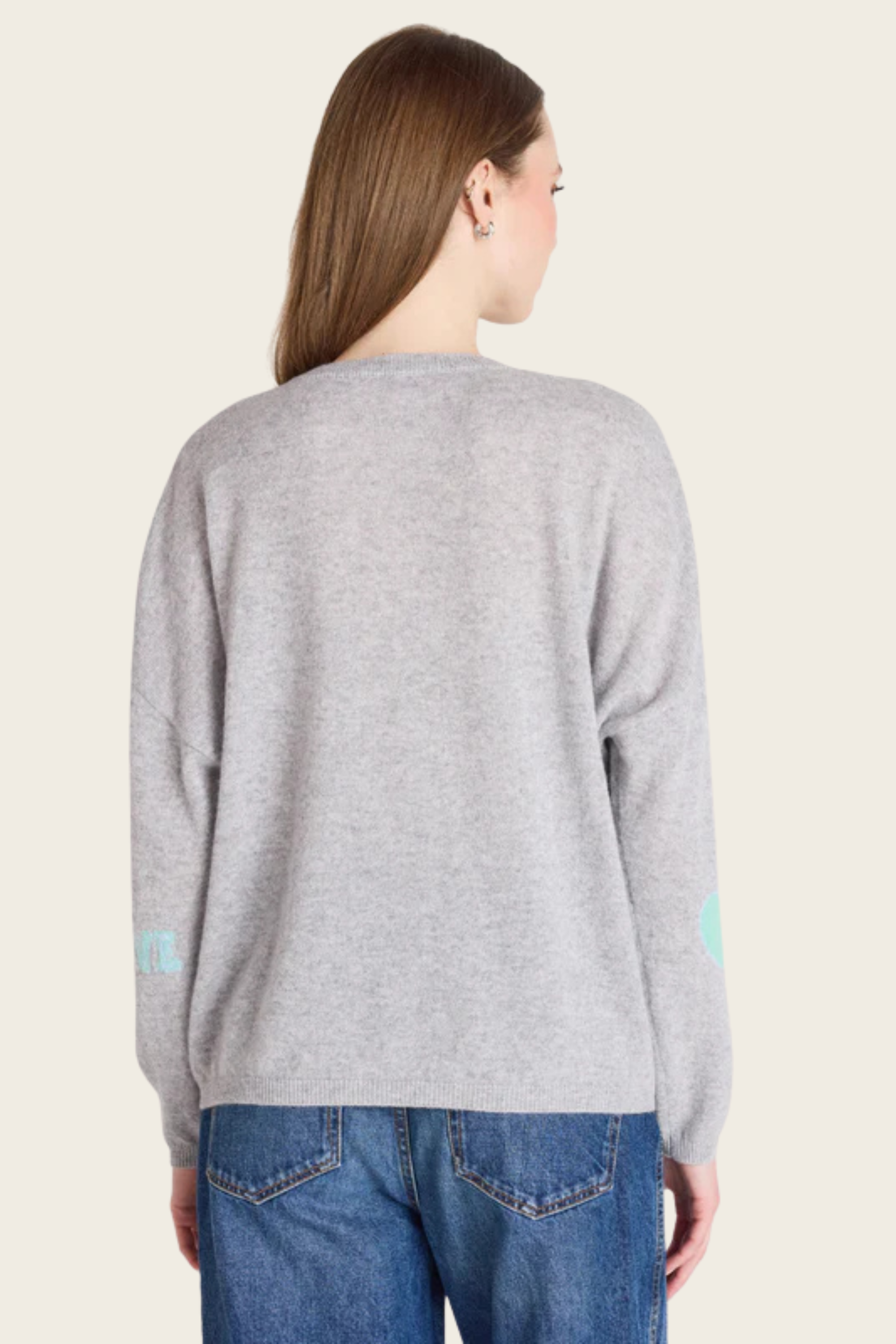 Camisola Kennedy com decote em V - Absolut Caxemira