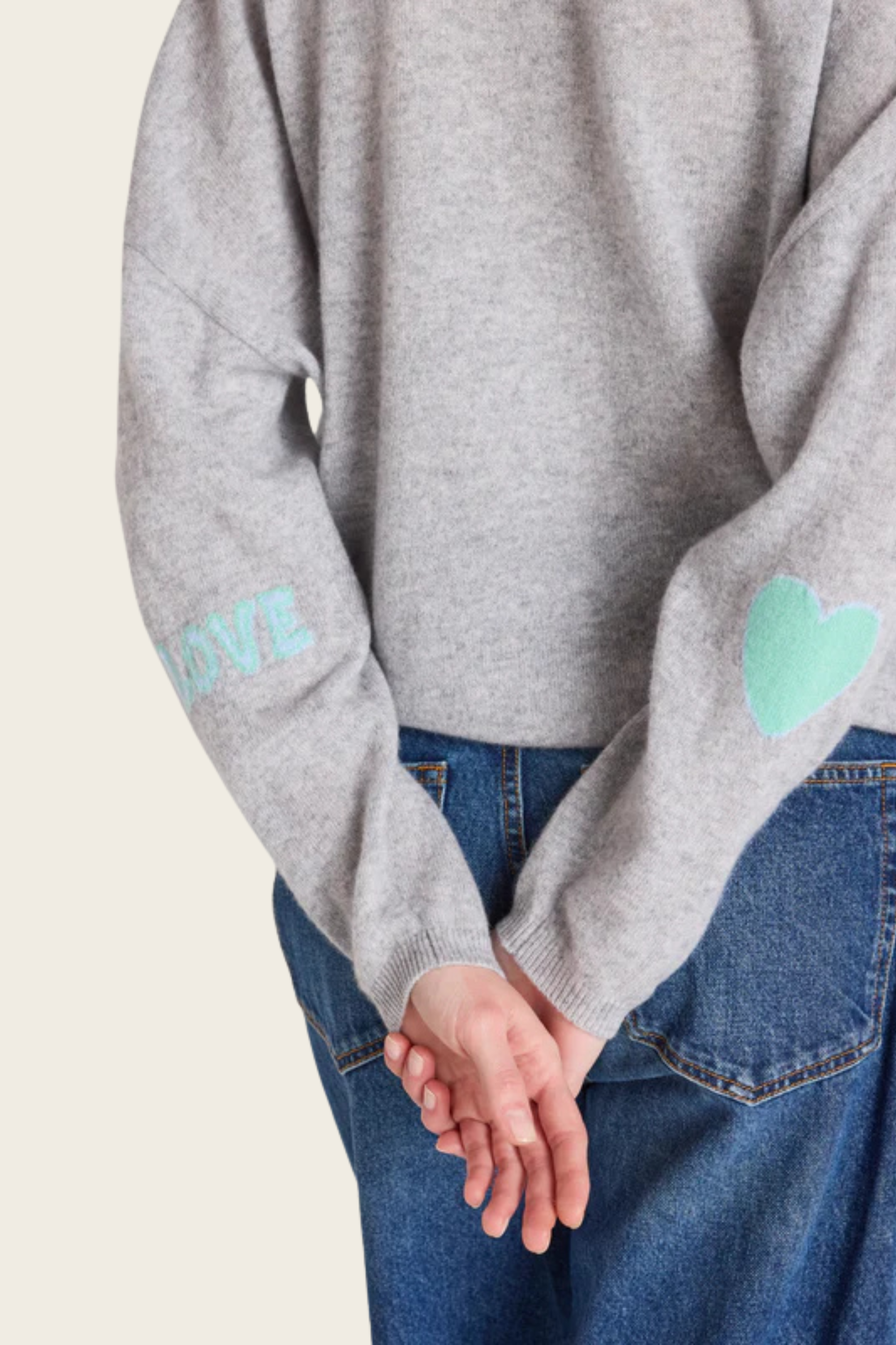 Camisola Kennedy com decote em V - Absolut Caxemira