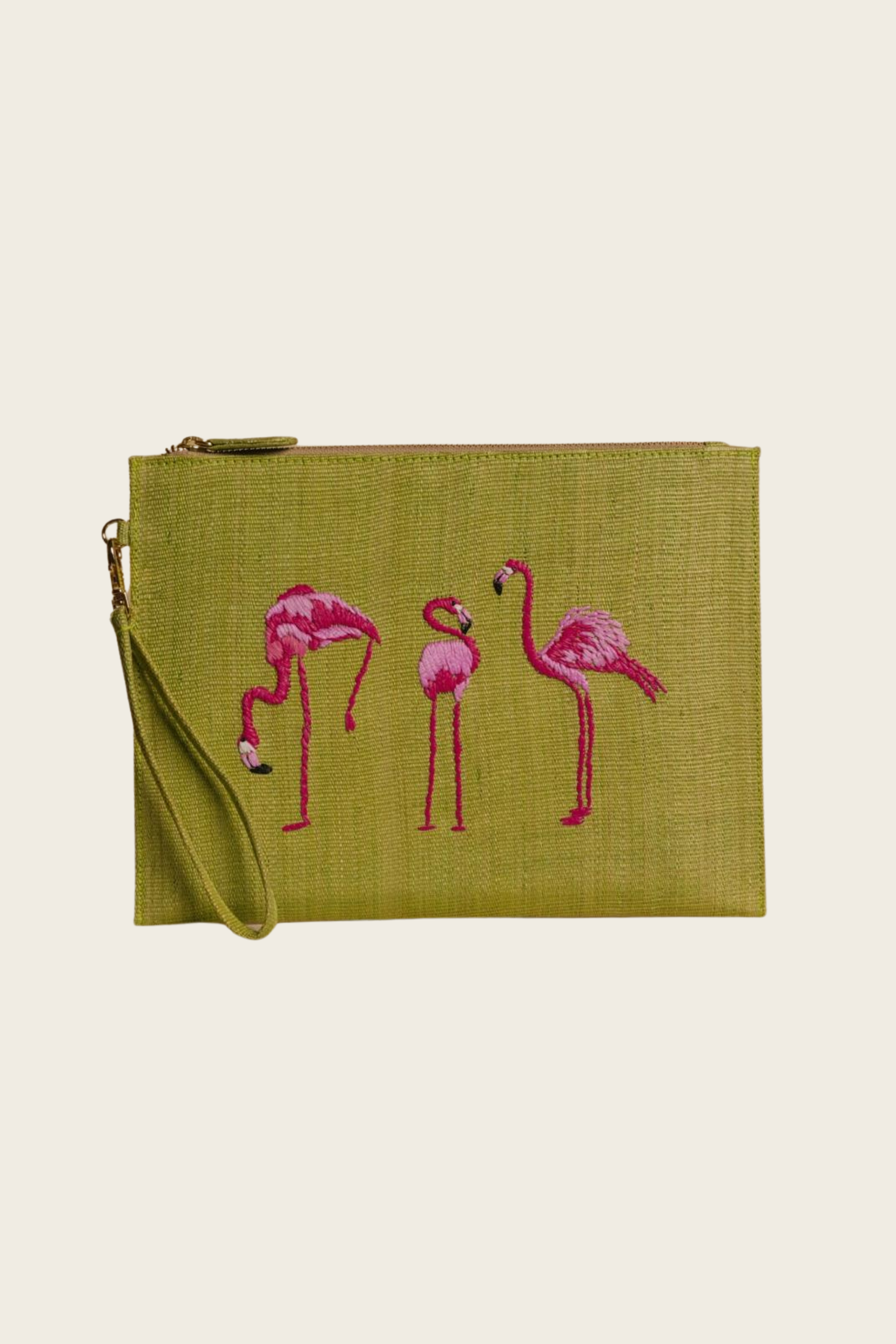 Ella Light Green Pouch - Gustoko