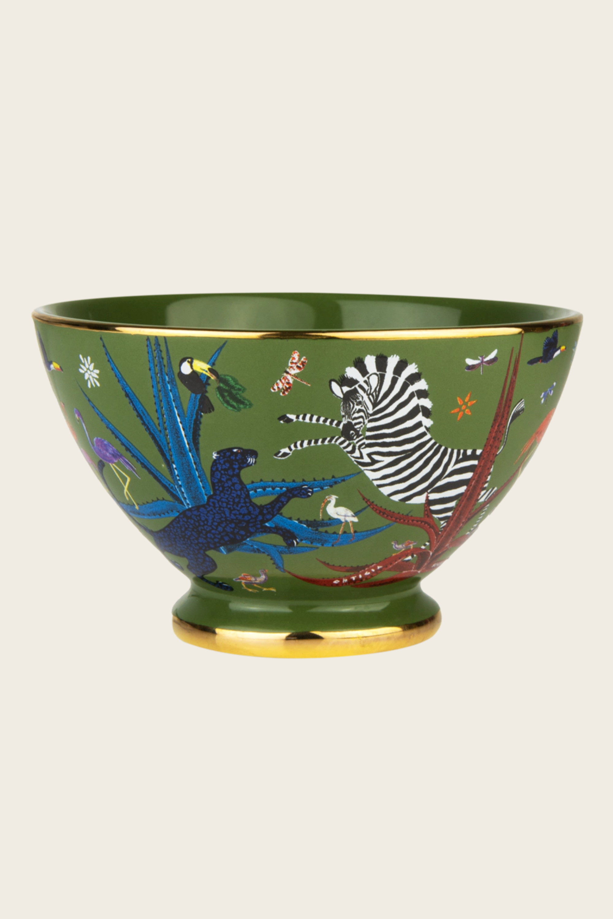 Bowl Ceramic Green - Ortigia Sicilia