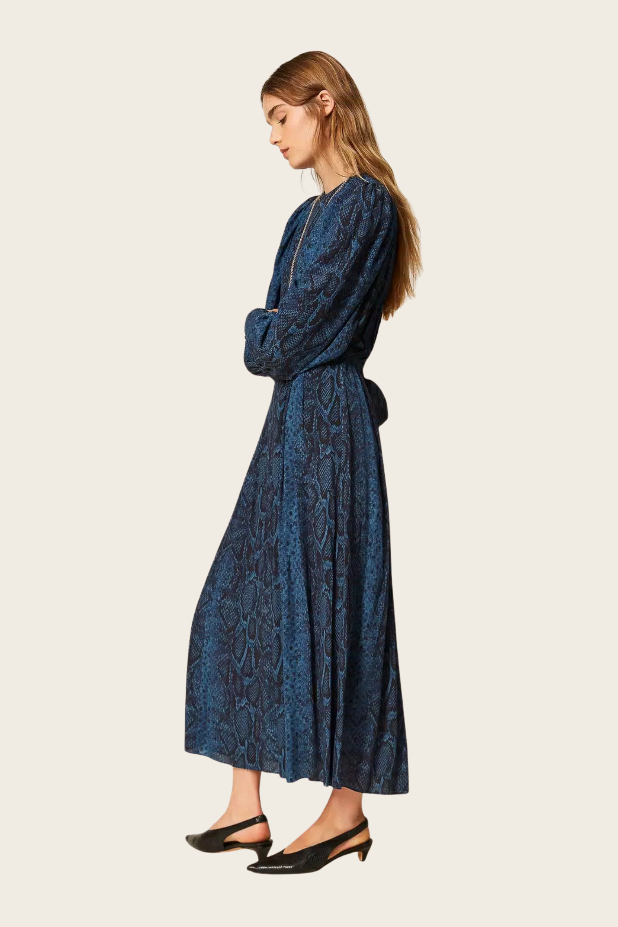 Long Python Dress - Twinset