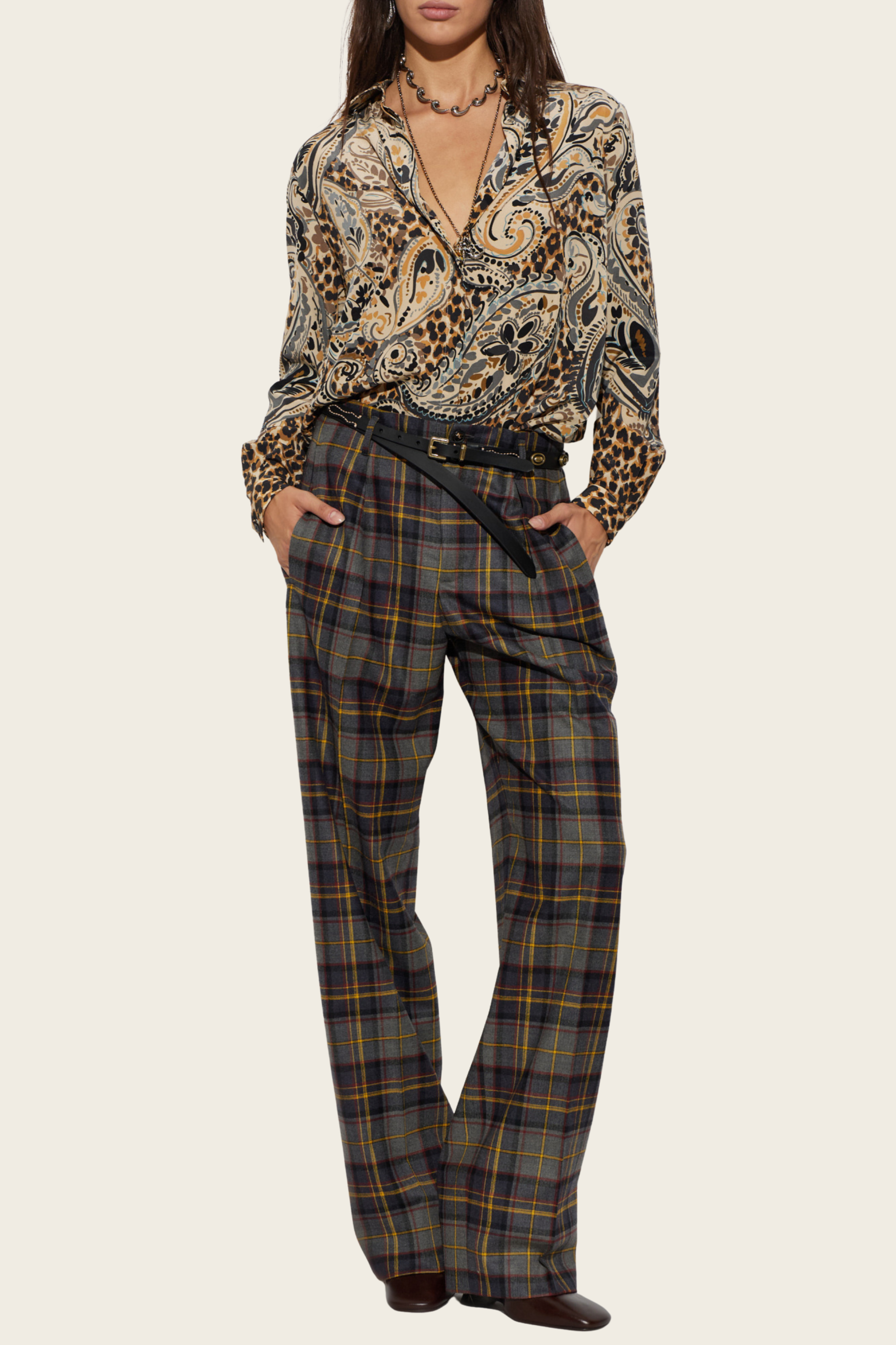 Shirt with Print - Etro
