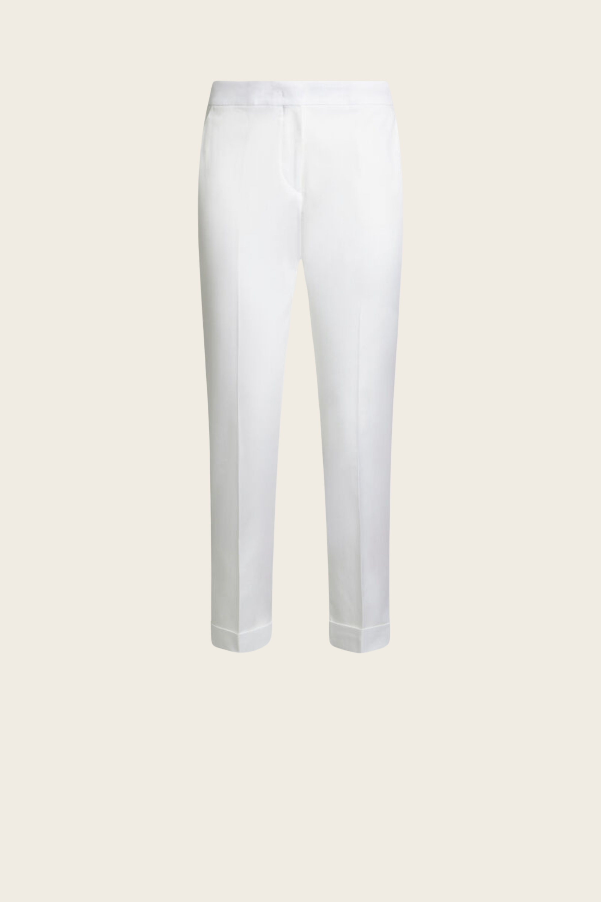 Cropped stretch cotton trousers - Etro