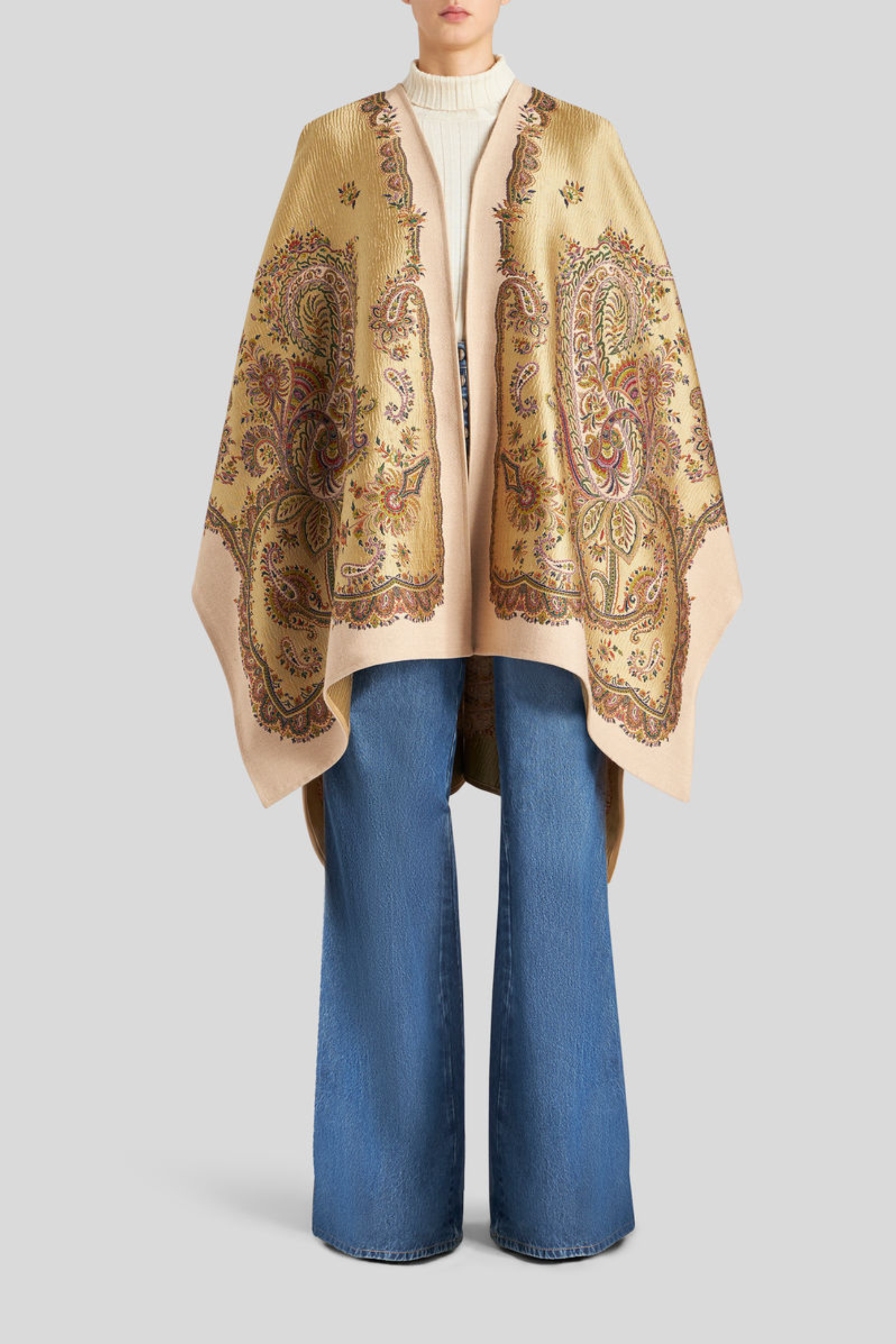 Ornamental Paisley Cape - Etro